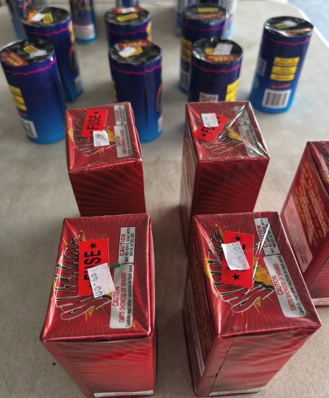 fireworks sold by hodge podge