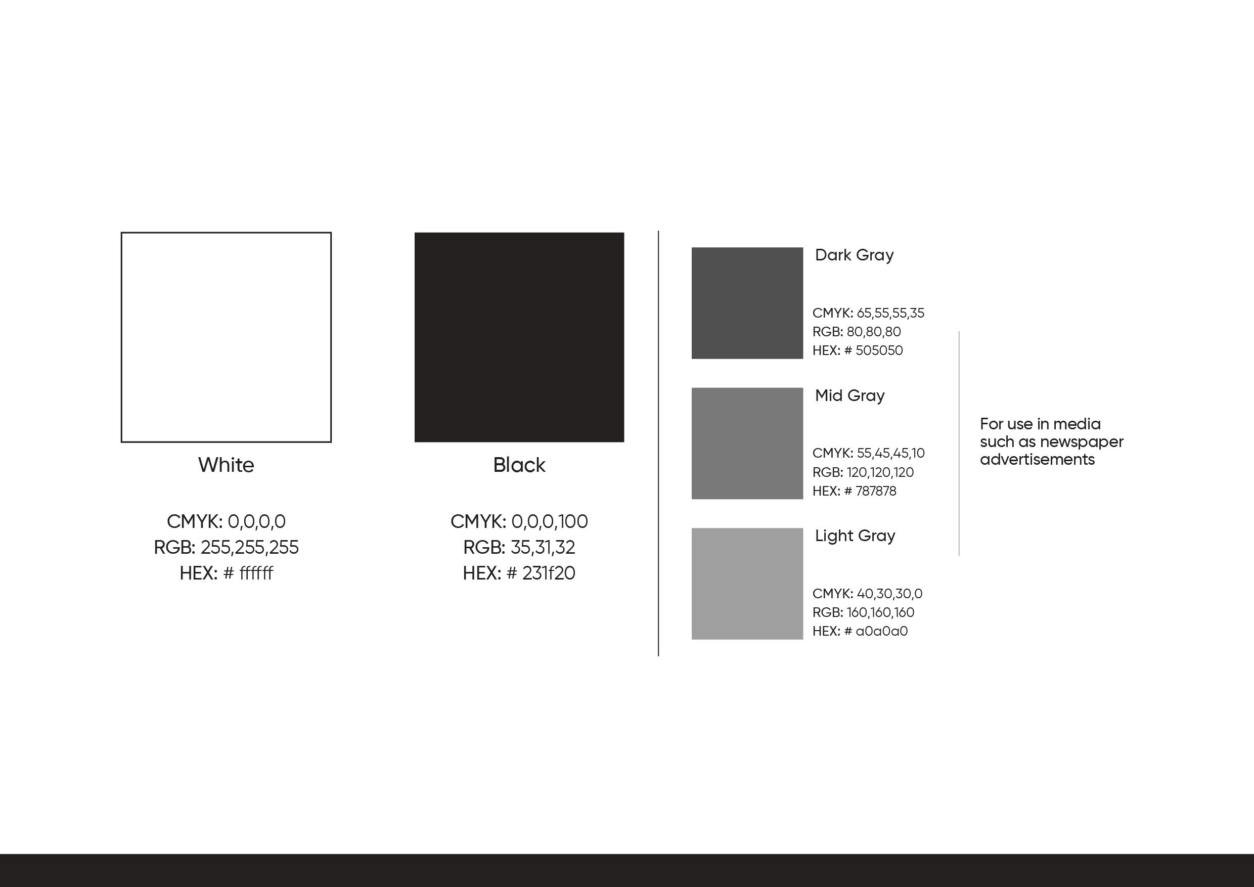 Color palette