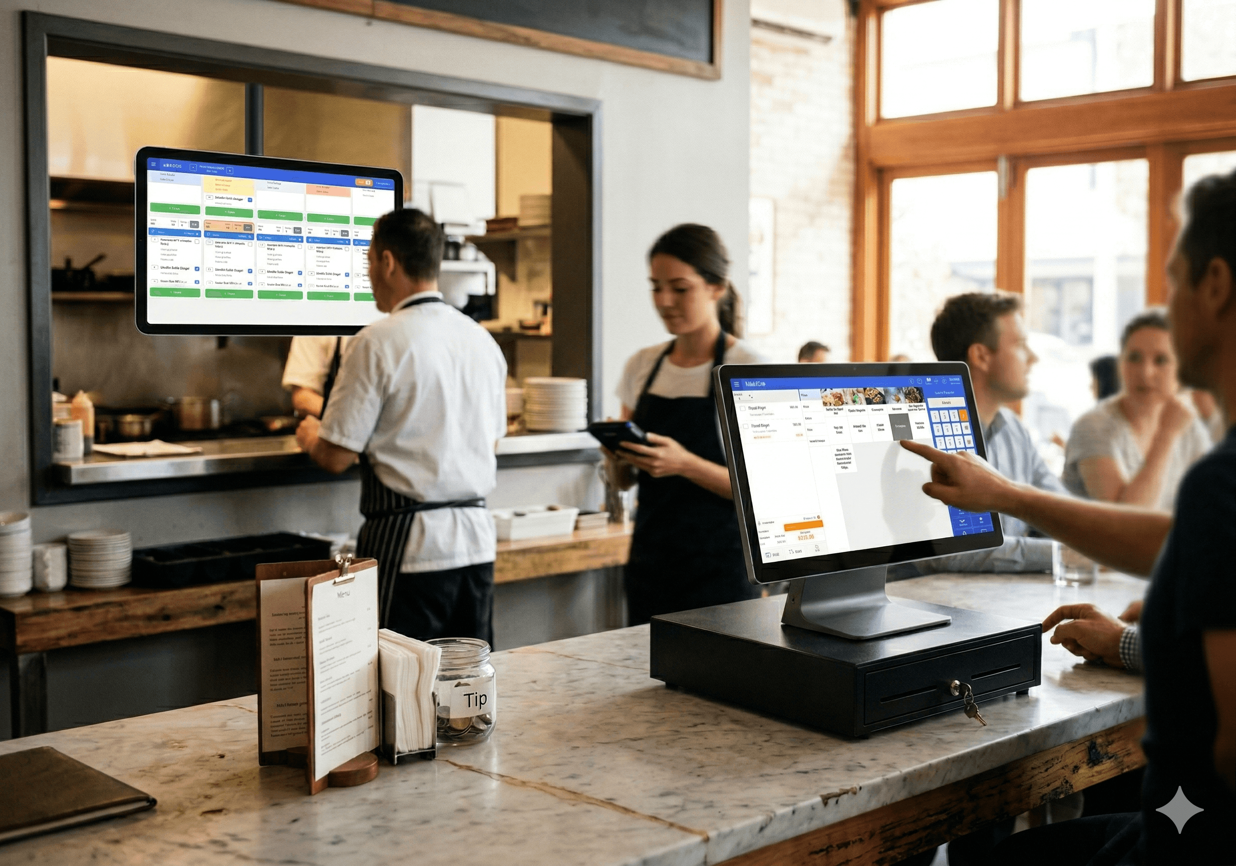 Android POS and Kitchen Display System