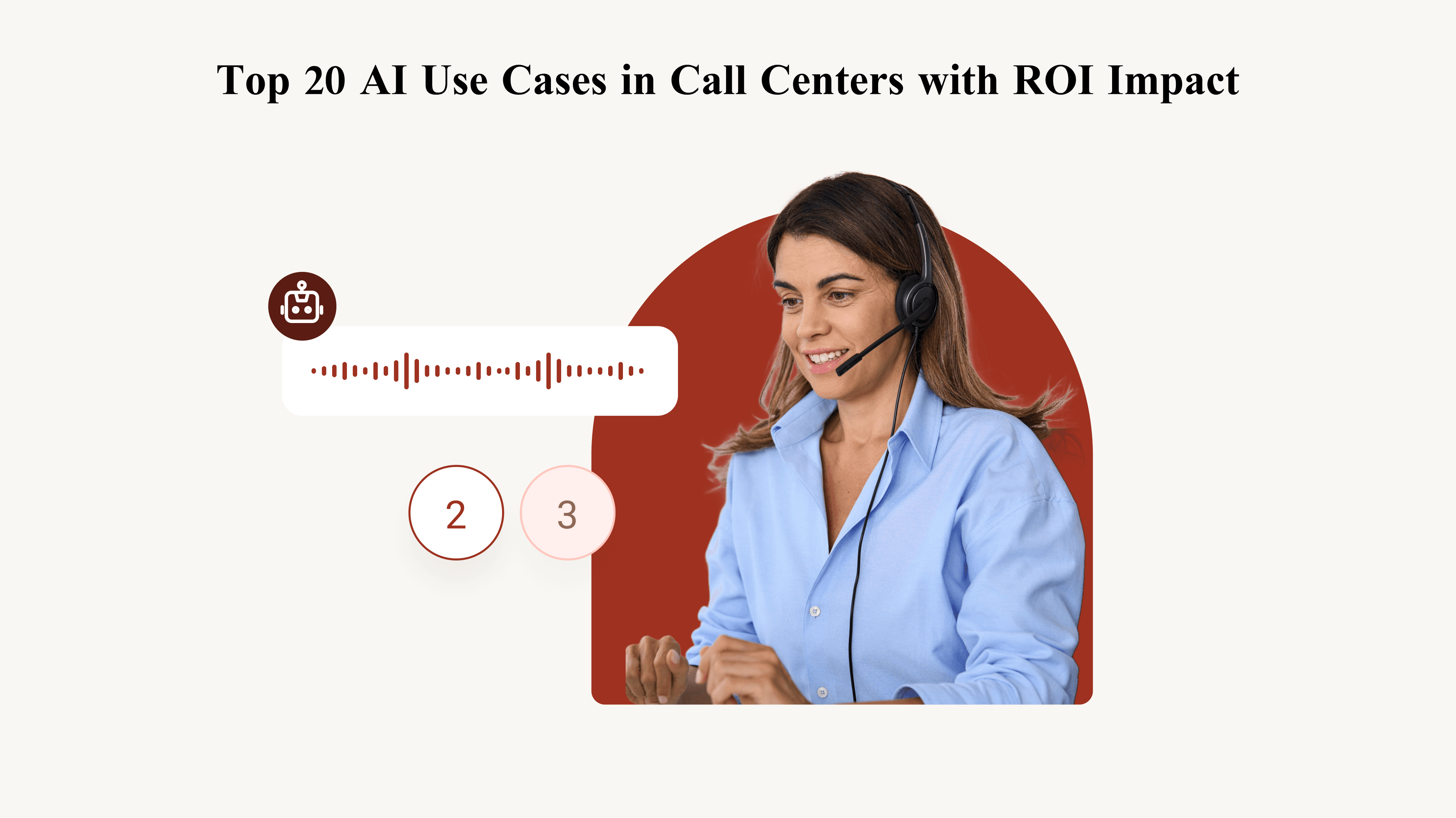Top 20 AI Use Cases in Call Centers with ROI Impact