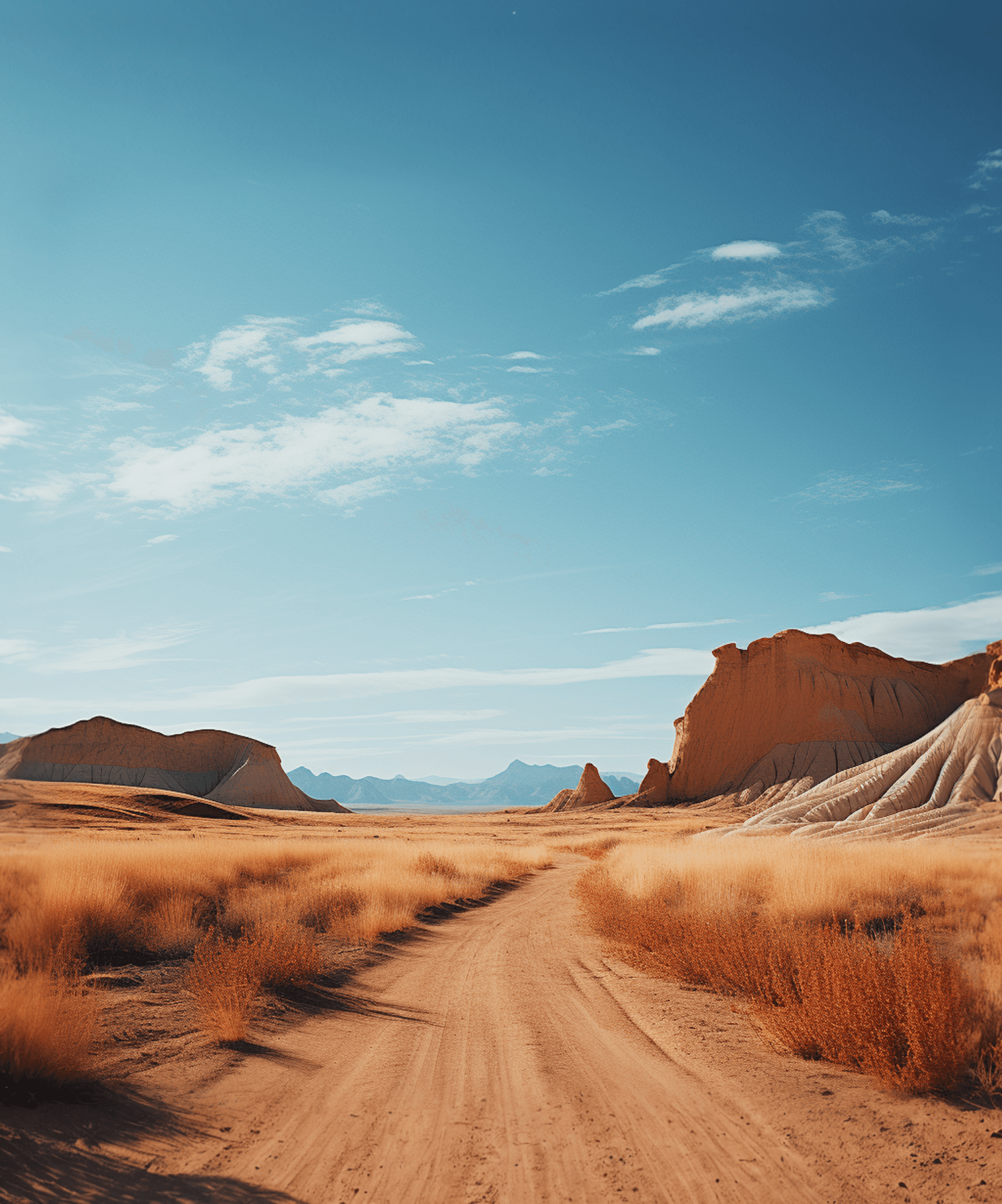 Golden desert dunes under clear sky — the starting point of your AlUla journey.
