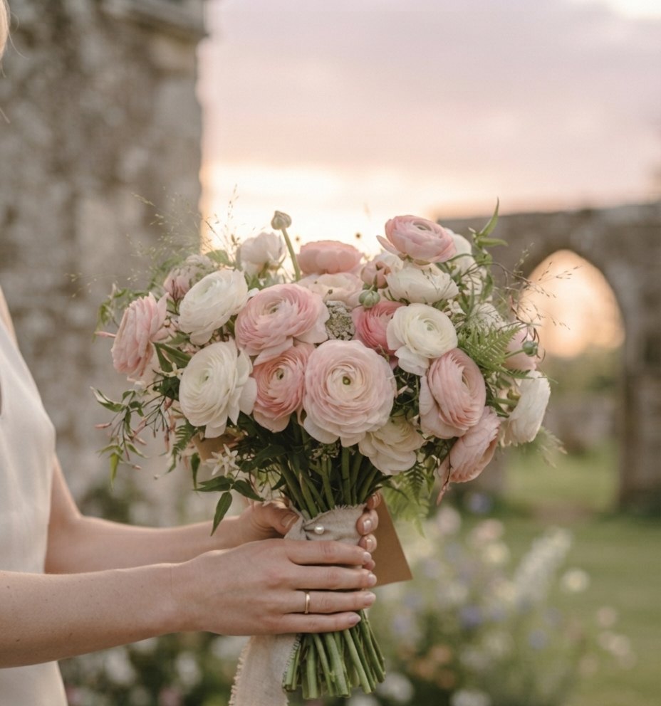 Flowers from Priya & Sam’s wedding at Larkhall Chapel & The Assembly Rooms, photo 3