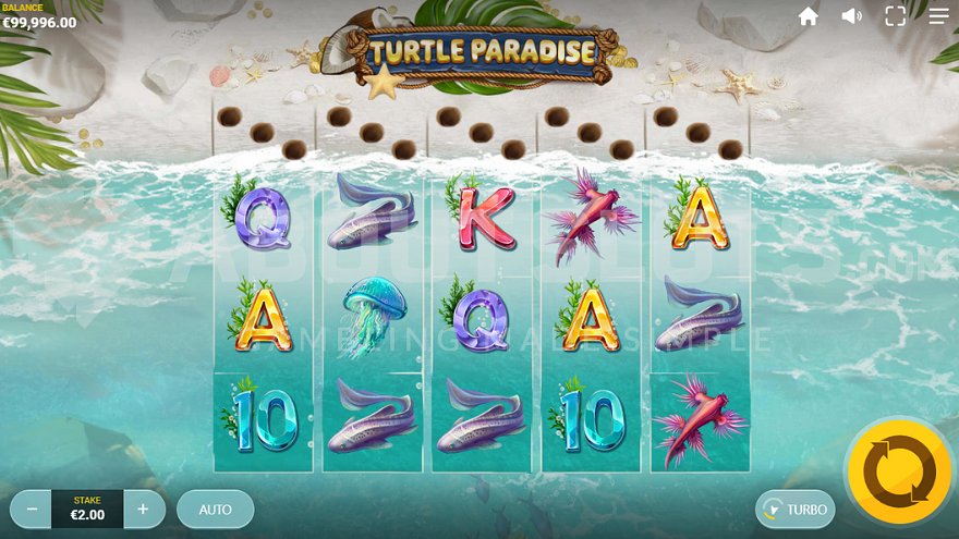 Turtle Paradise (Red Tiger) - aperçu du jeu en base game
