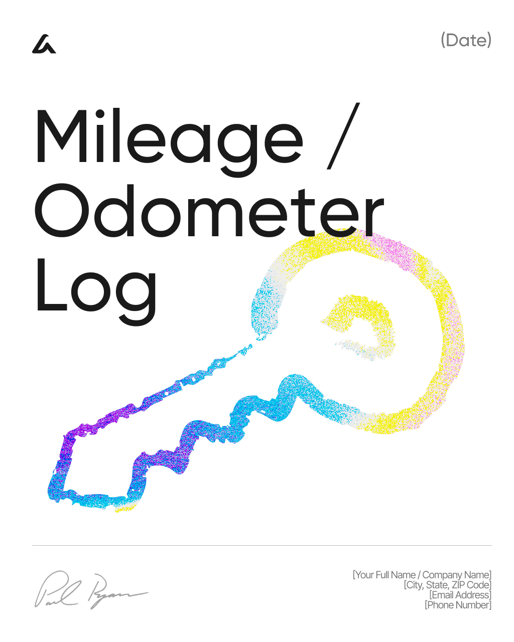 Mileage / Odometer Log