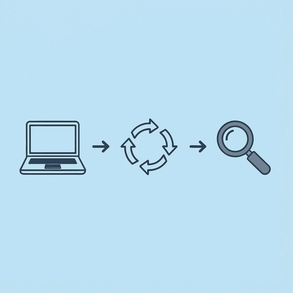 Three overlapping arrows showing reading, editing, and analyzing happening simultaneously, illustrating inefficient multitasking
