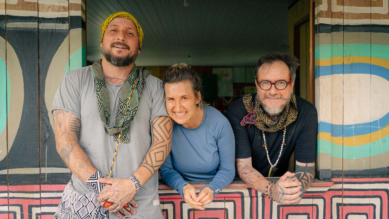 Equipe yakã: Miguel Cãnas Martins, Vinicius Schane, Monica Godoy.