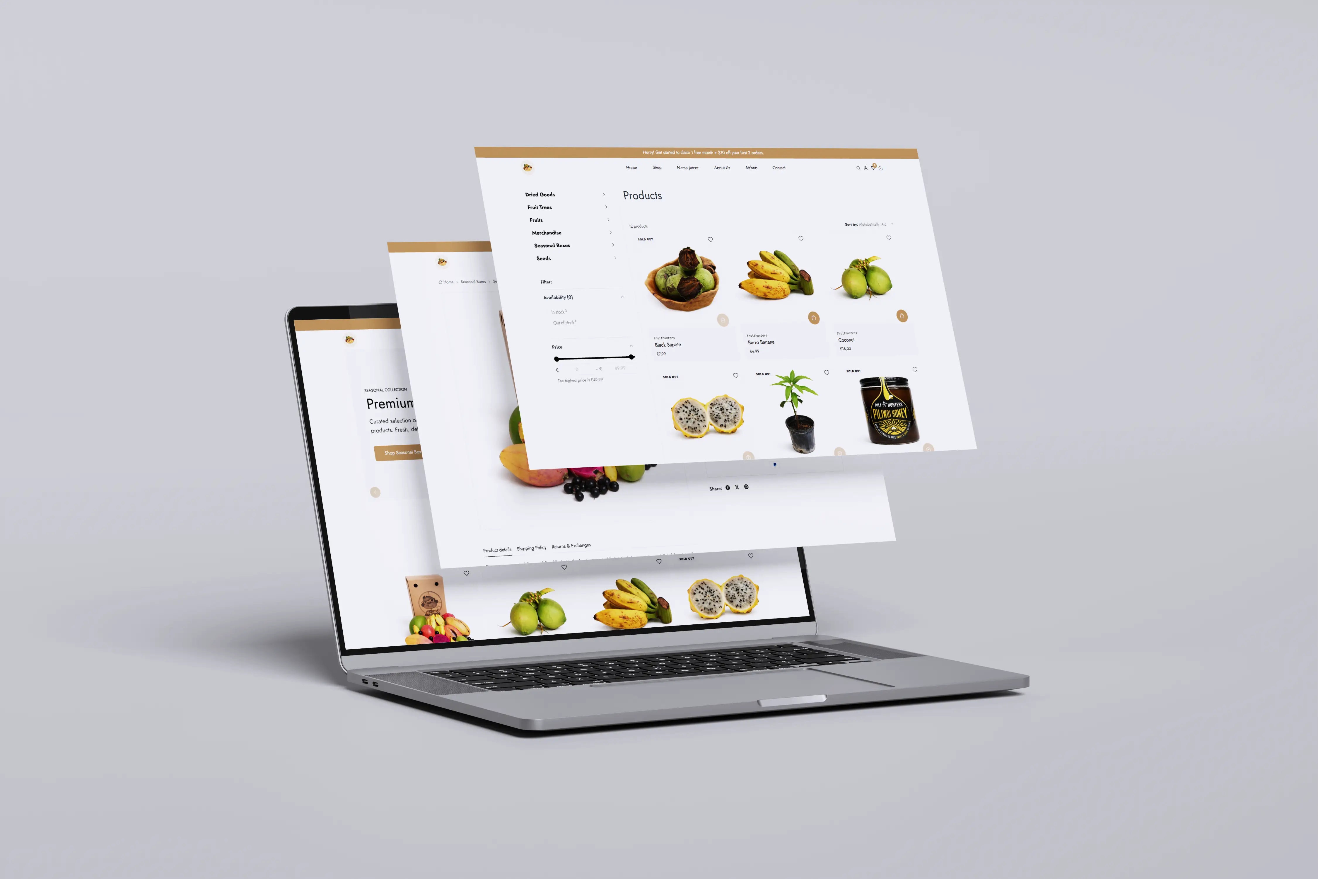 Fruithunters new website