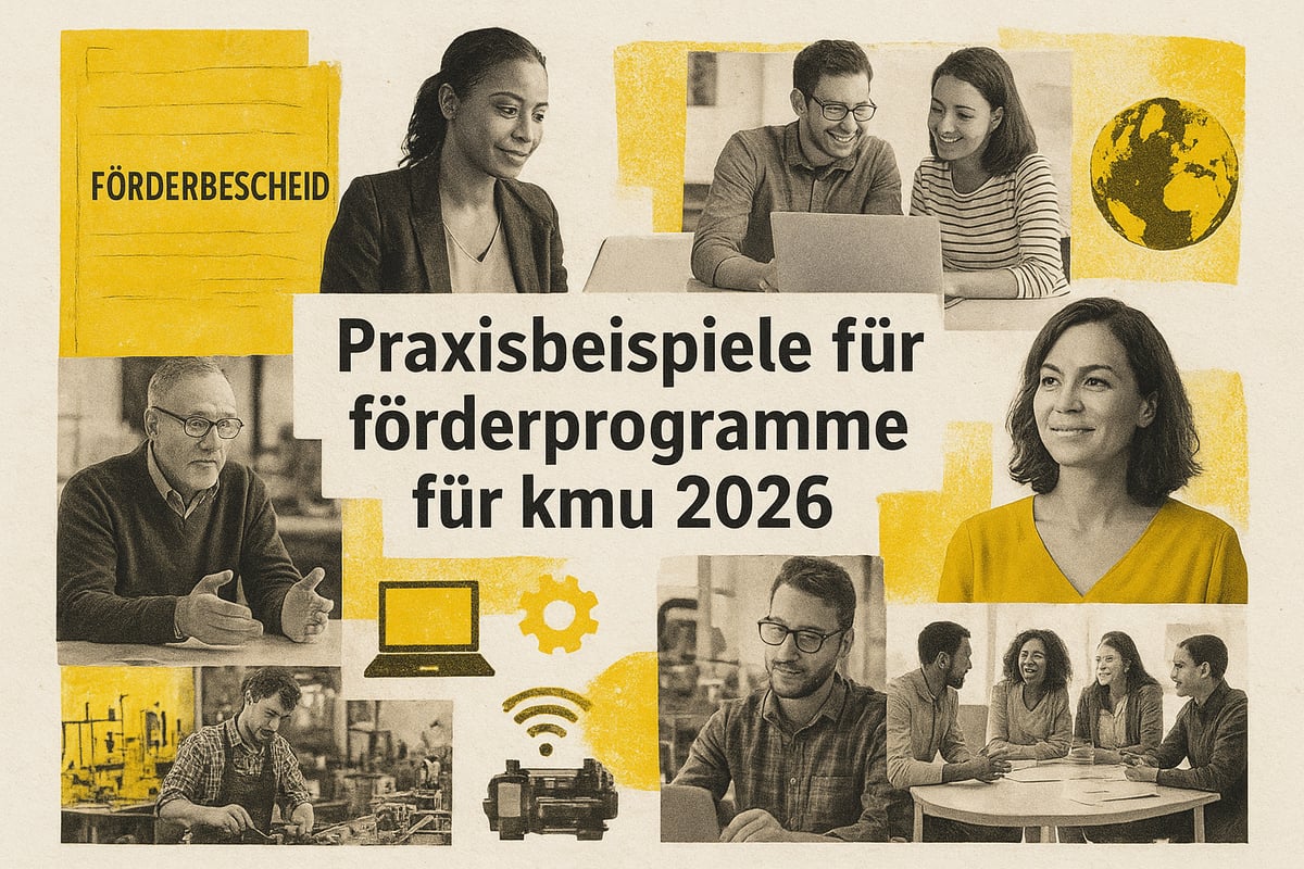 Praxisbeispiele: Wie KMU Förderprogramme erfolgreich nutzen