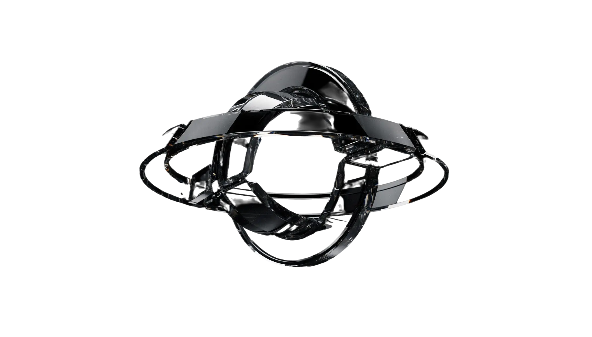 Dark Glas sphere for background