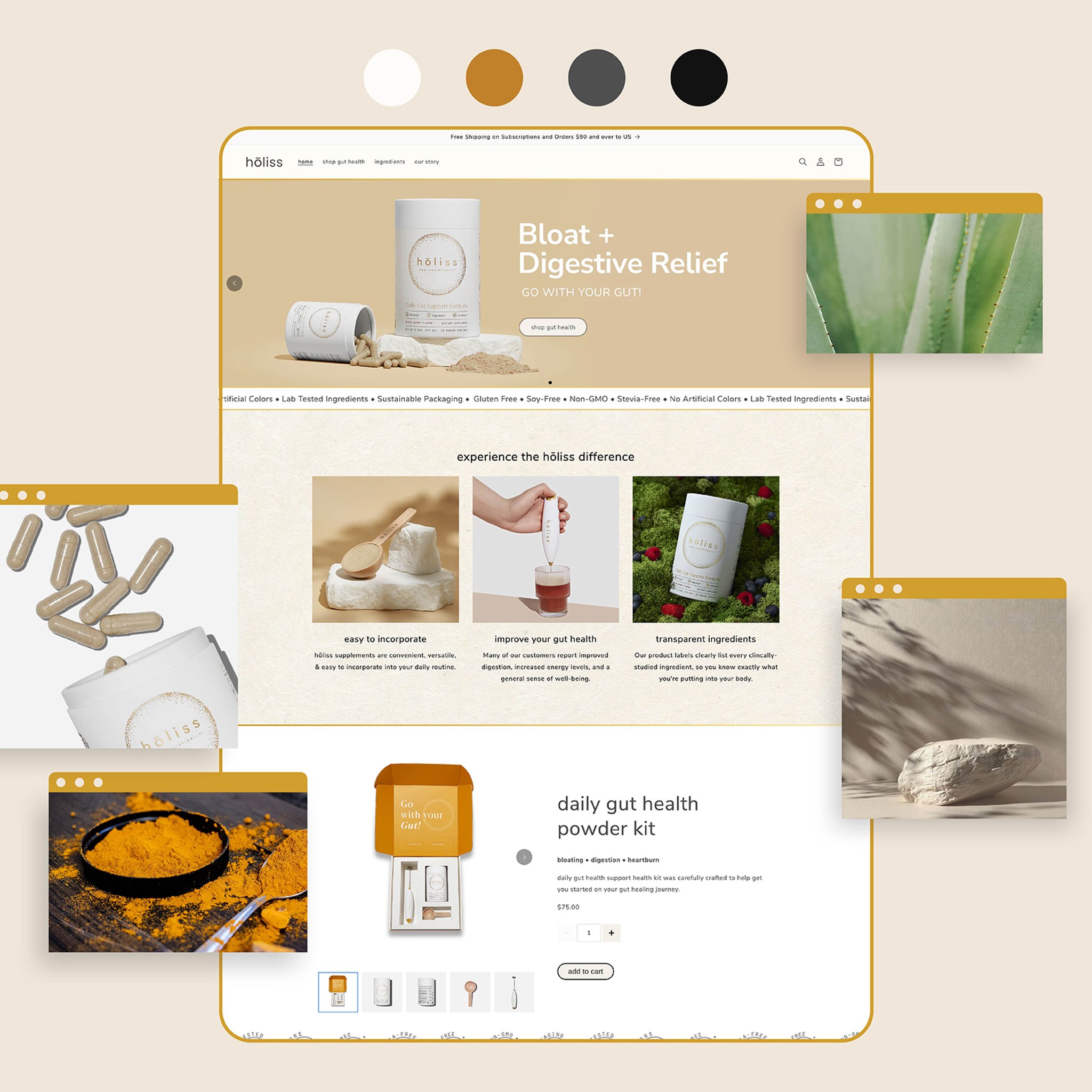 branding and web design by Livalto Palm Springs