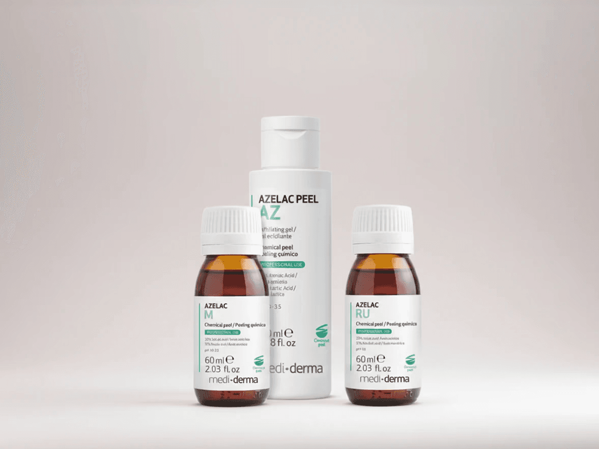 Azelainskābes pīlinga procedūra