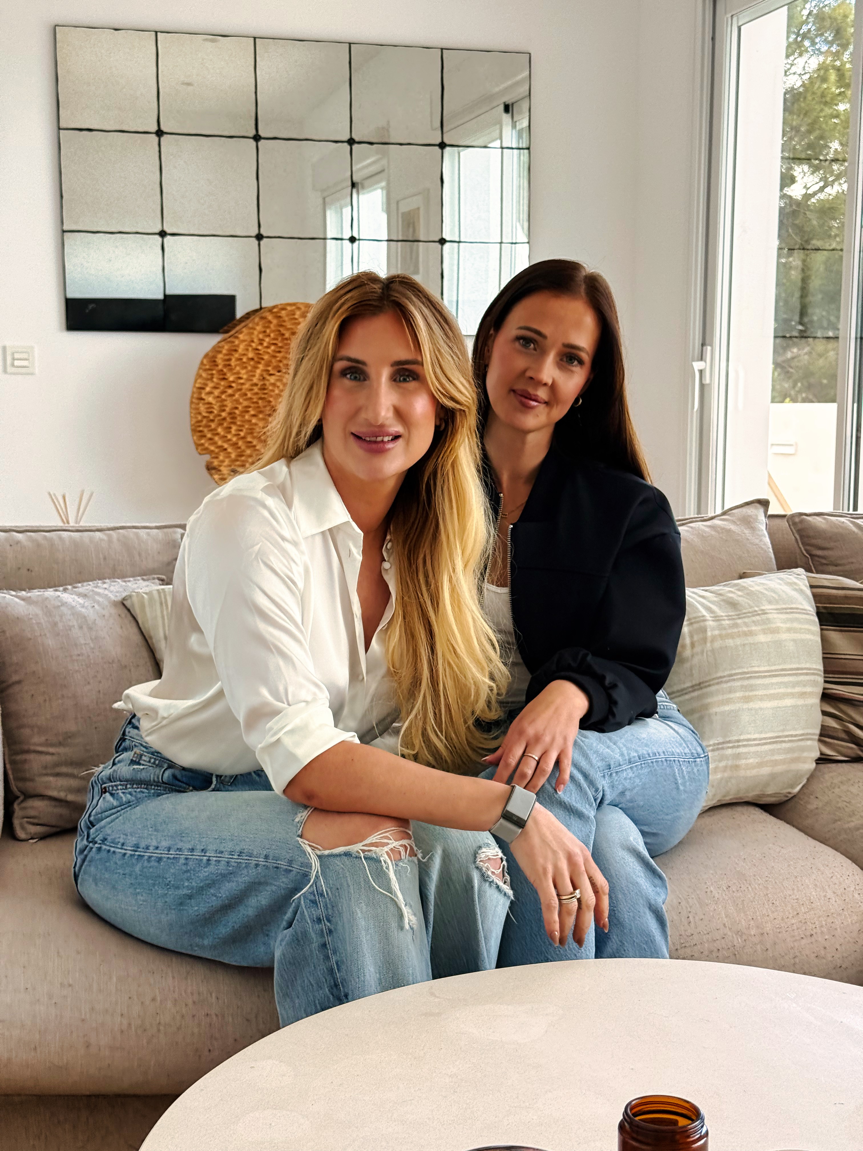 Inside view of a grey classic house wall