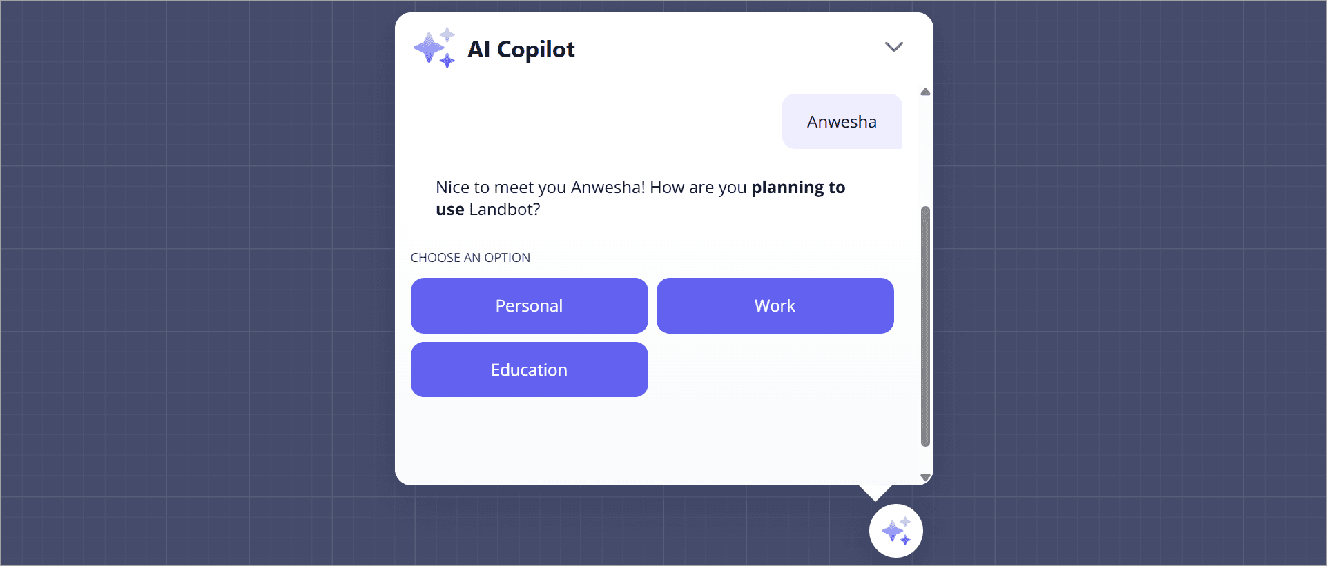 Create account on landbot