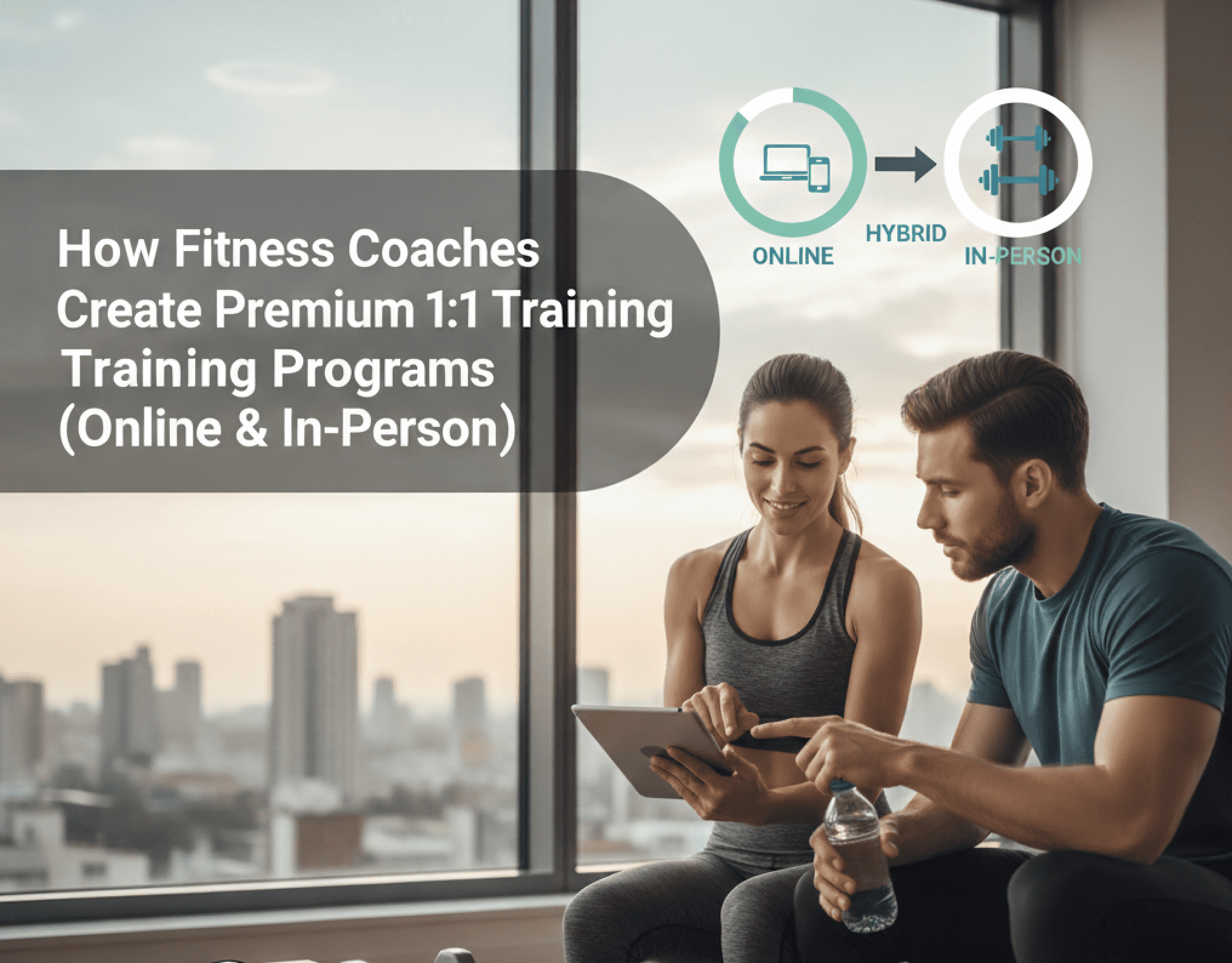 Two Fitness Coaches Creating Premium 1:1 Training Programs for both Online & In-Person services