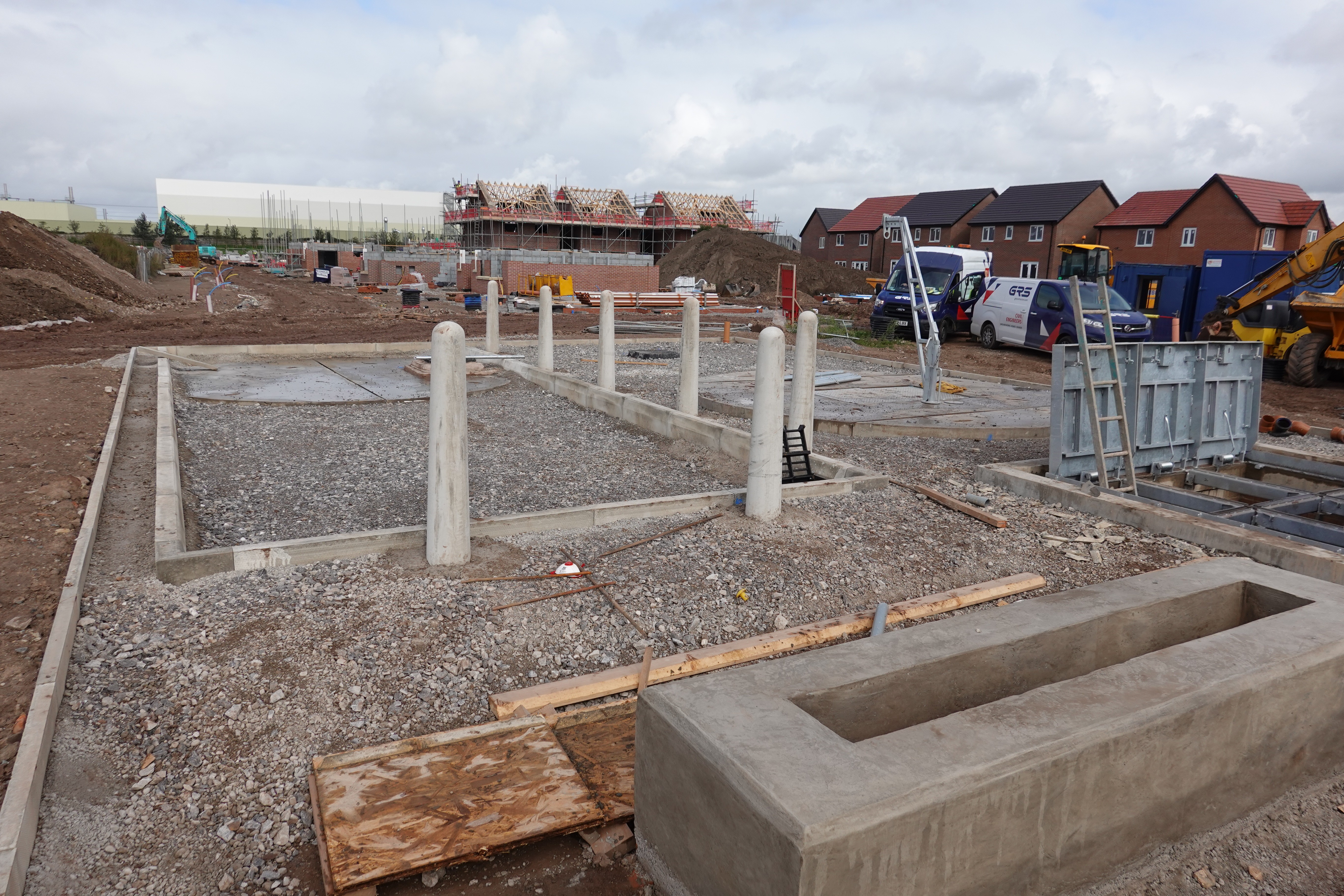 Deeside wet well works