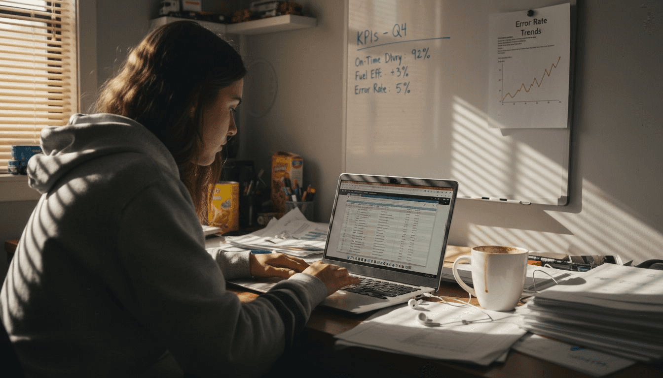 Analyst tracking booking error rates