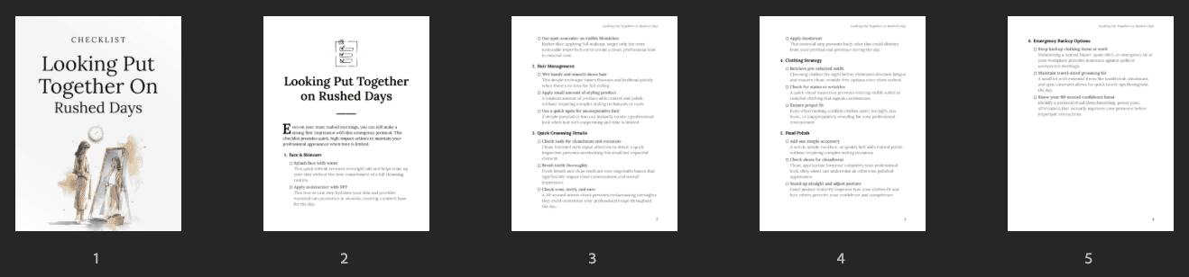Entrepedia 1759139765238-Looking-Put-Together-on-Rushed-Days---Checklist