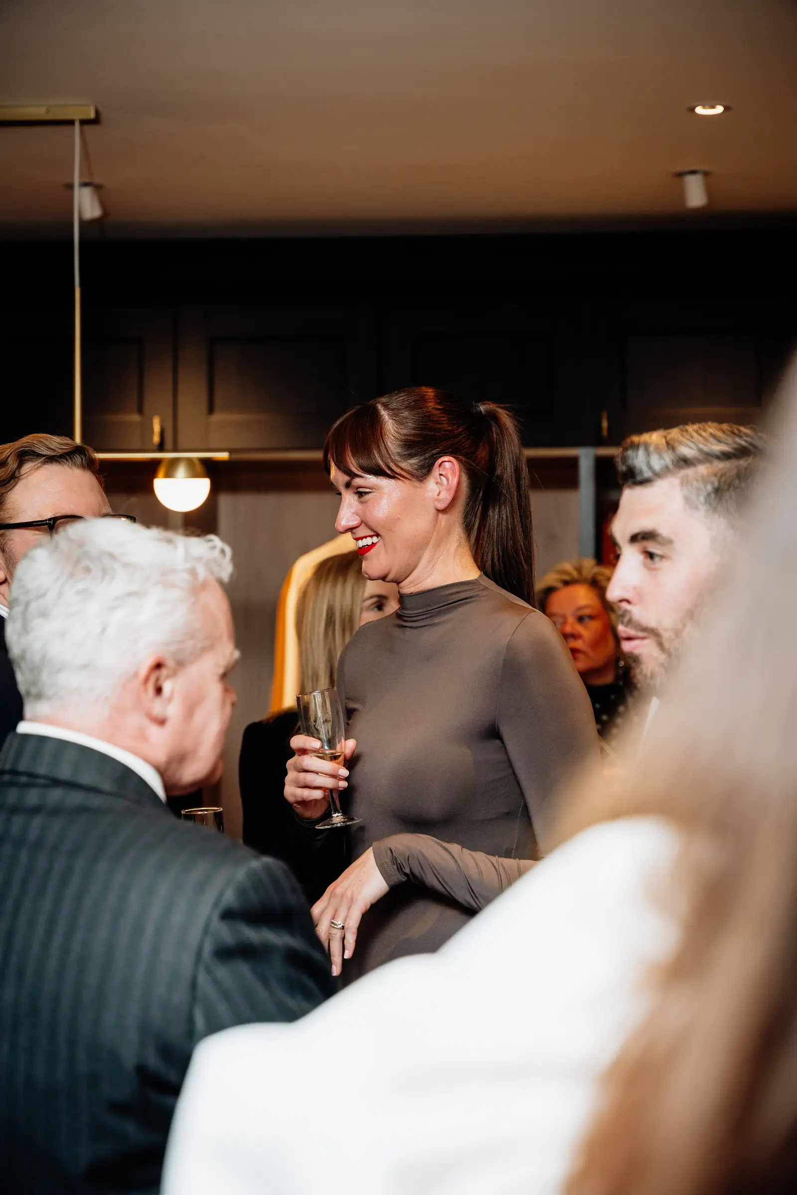 Alexandra Wood opening event