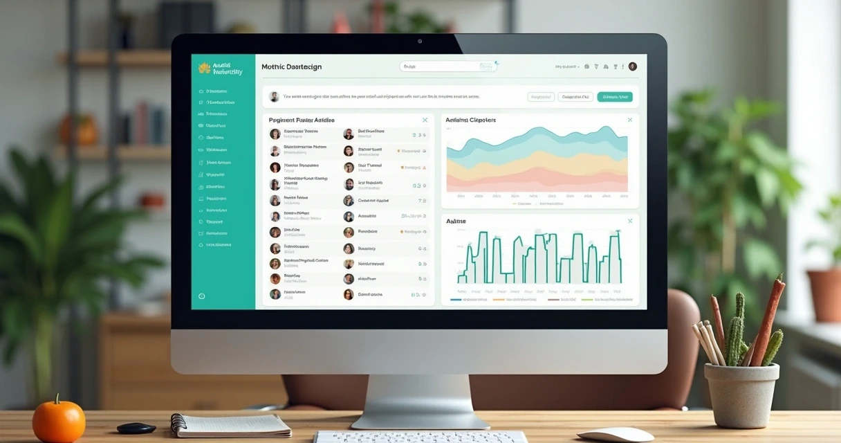 Painel digital de controle de pacientes para nutricionistas 