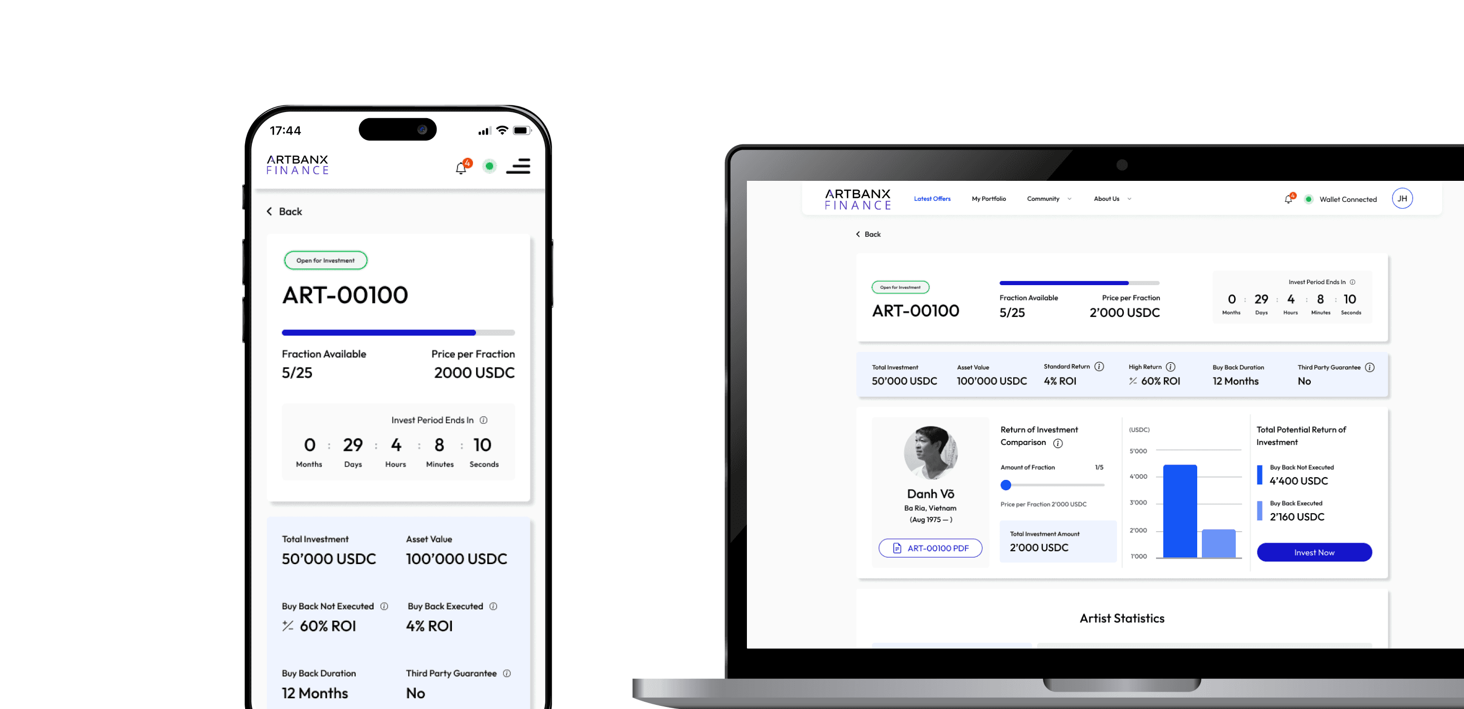A mockup for an app screen