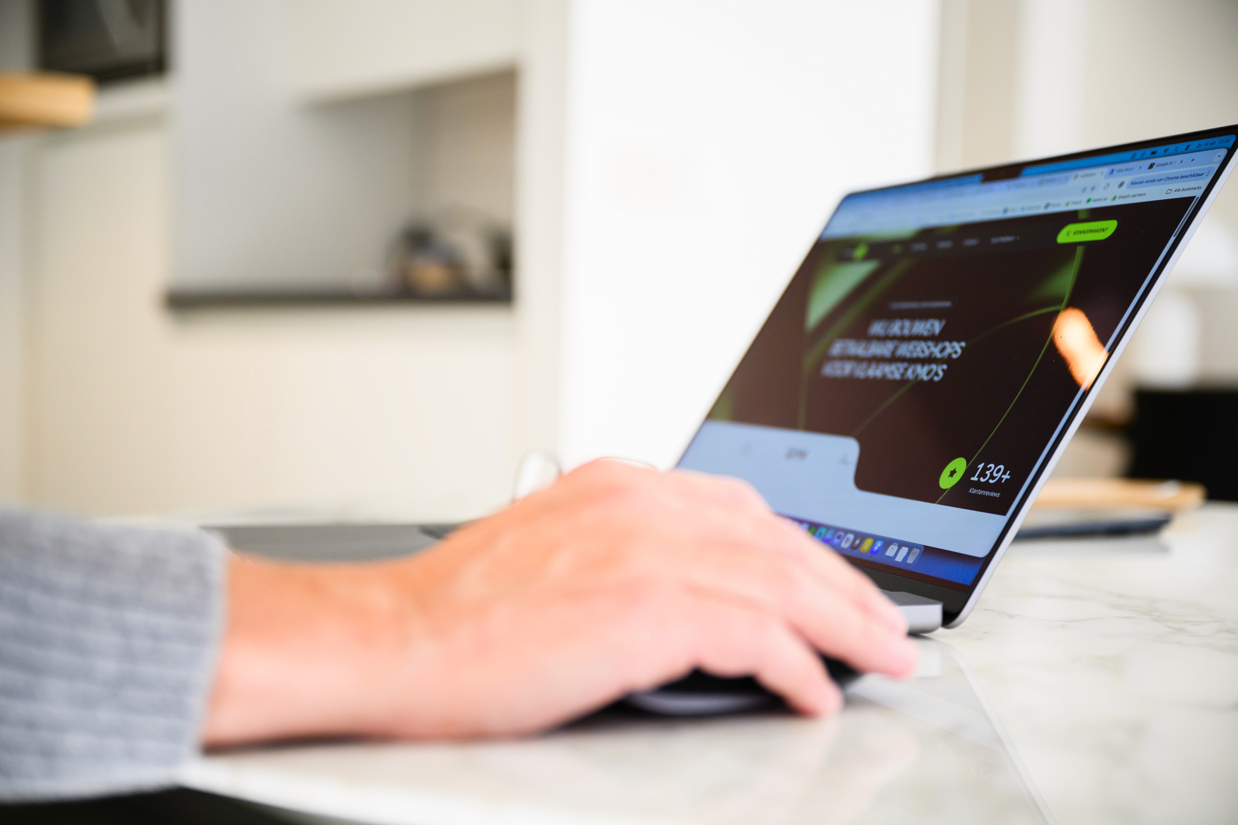 webshop starten