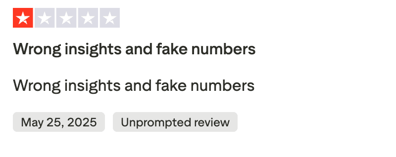 One-star Trustpilot review for Dropship.io titled