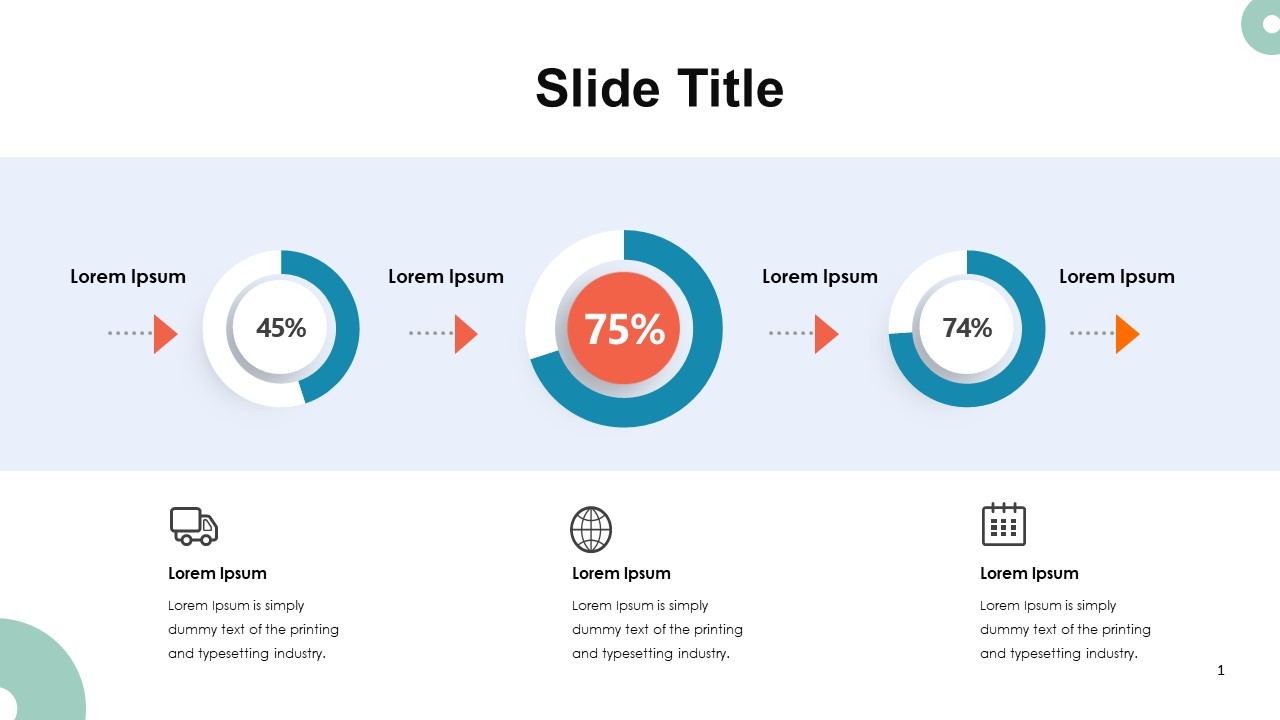 Dynamic Performance Metrics Overview Slide