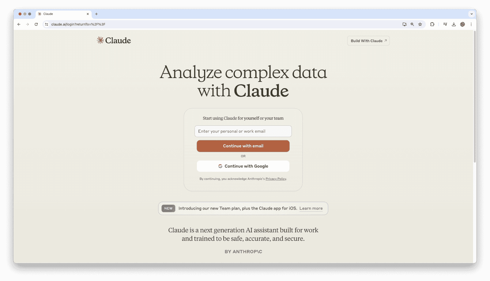 Claude.ai Login