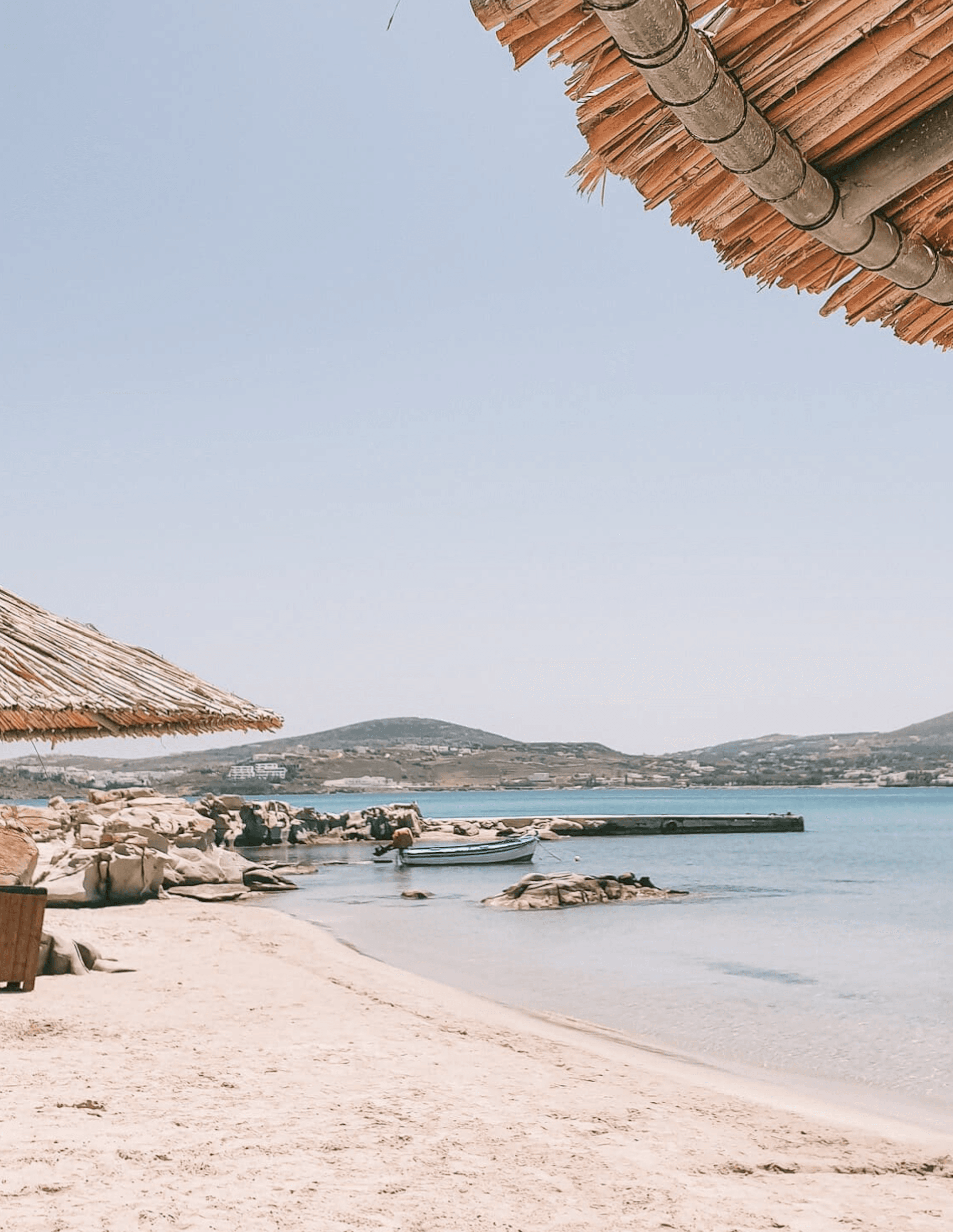 Graphic beach of Naousa.