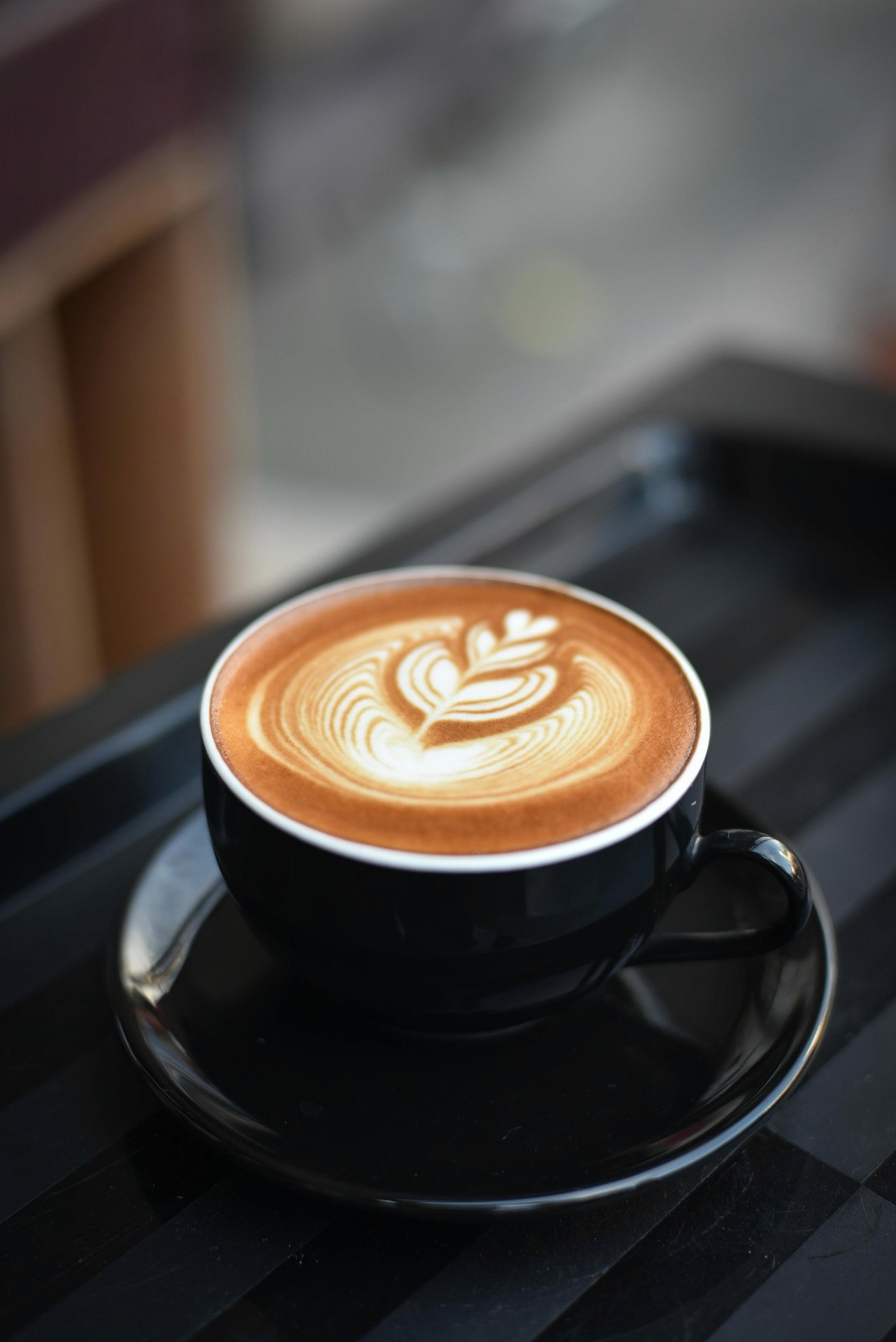 Latte art used as image for a coffee discussion group chat community