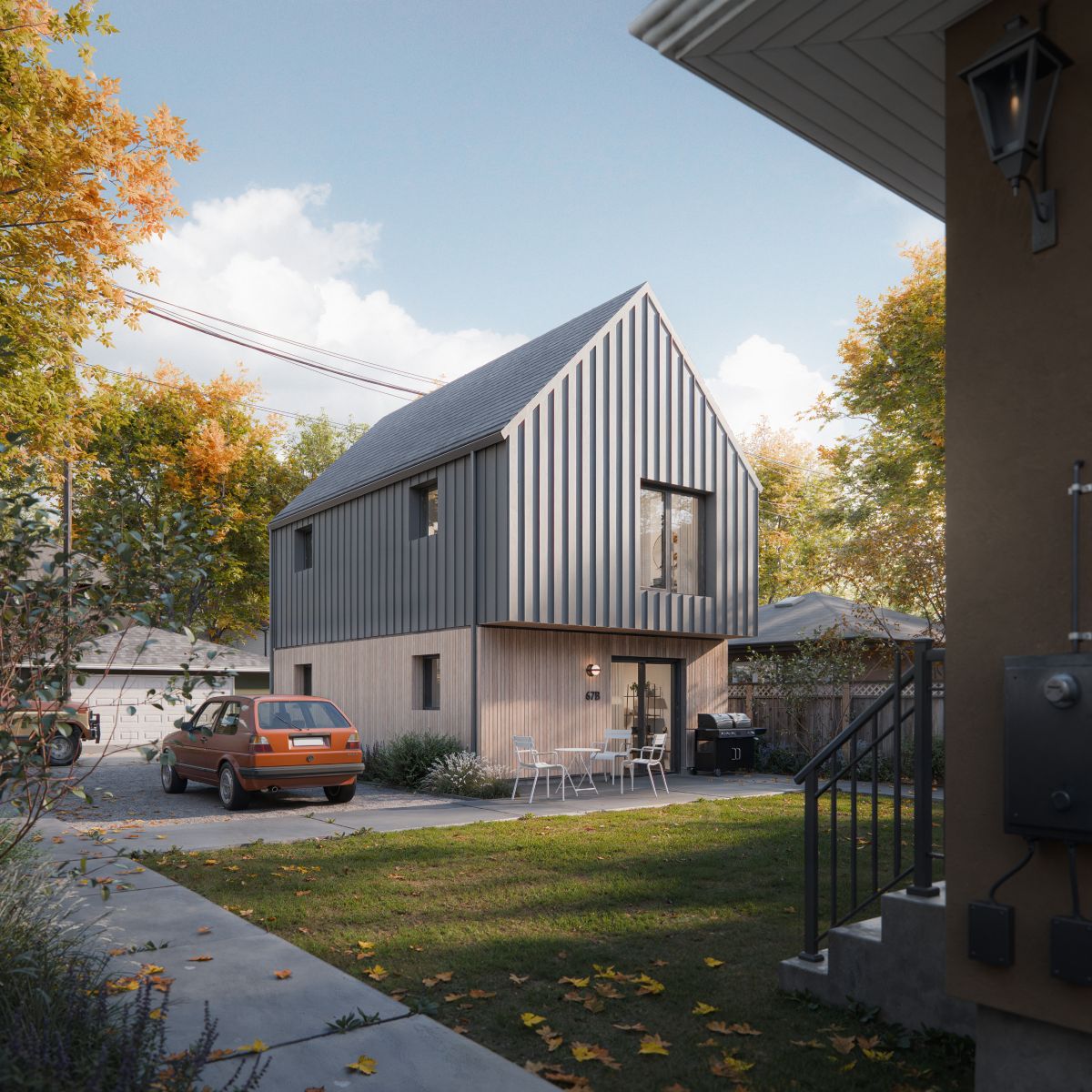 CMHC Housing Catalogue Siding Rendering