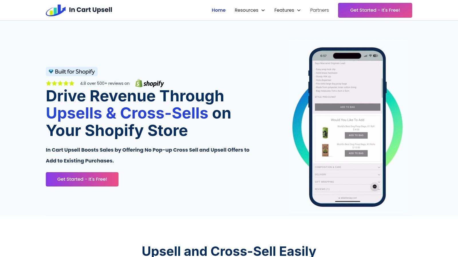 In Cart Upsell & Cross‑Sell (ICU)