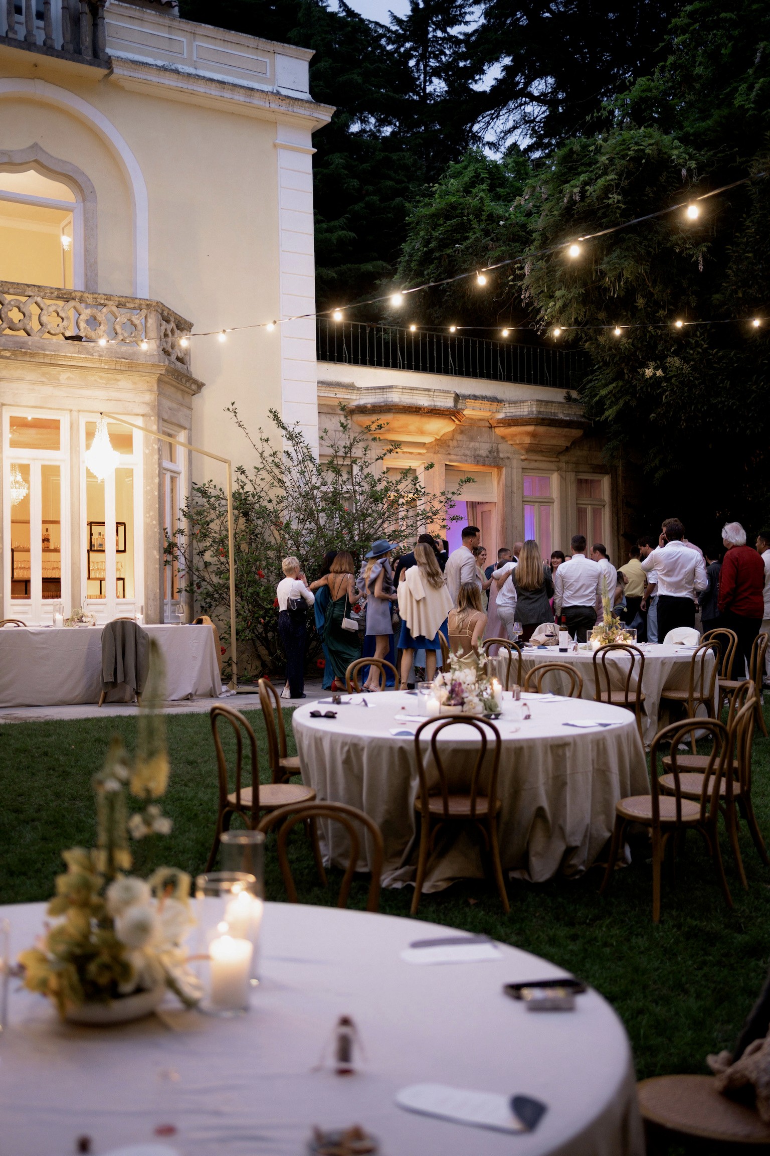 outside of an apartment