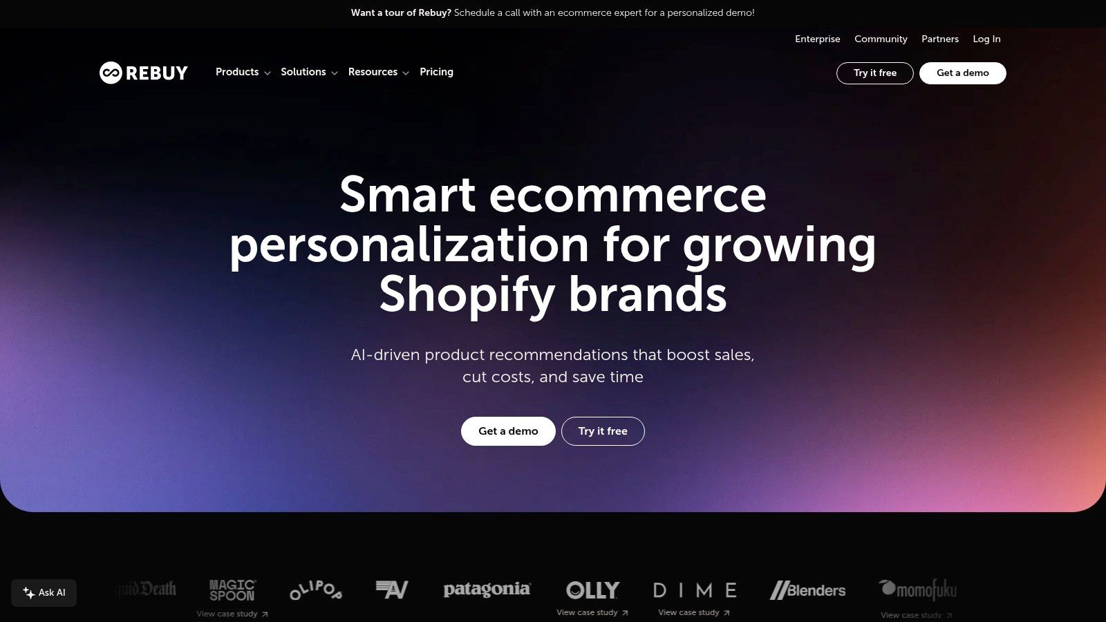 Rebuy Personalization Engine