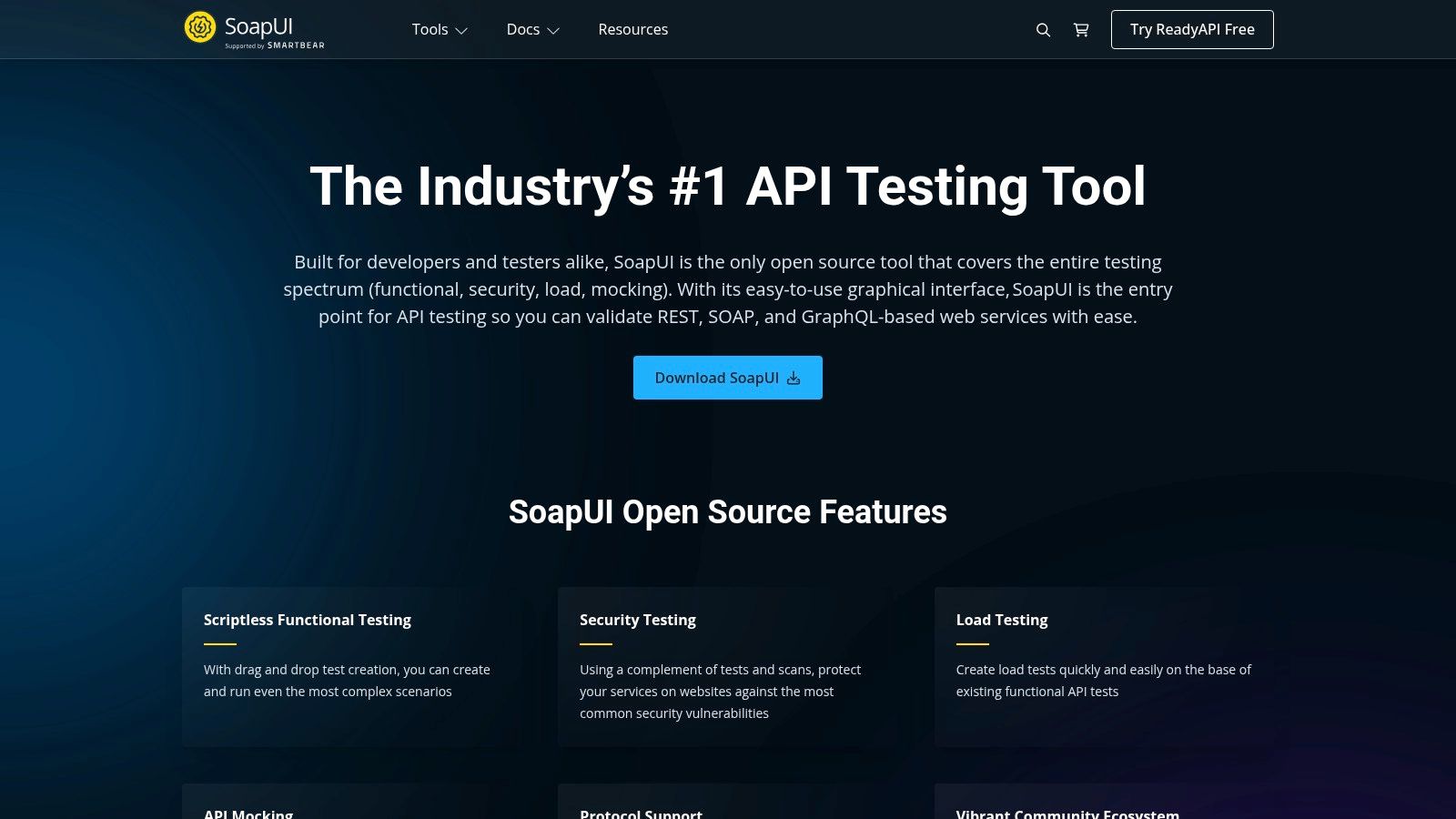 SoapUI Open Source (SmartBear)