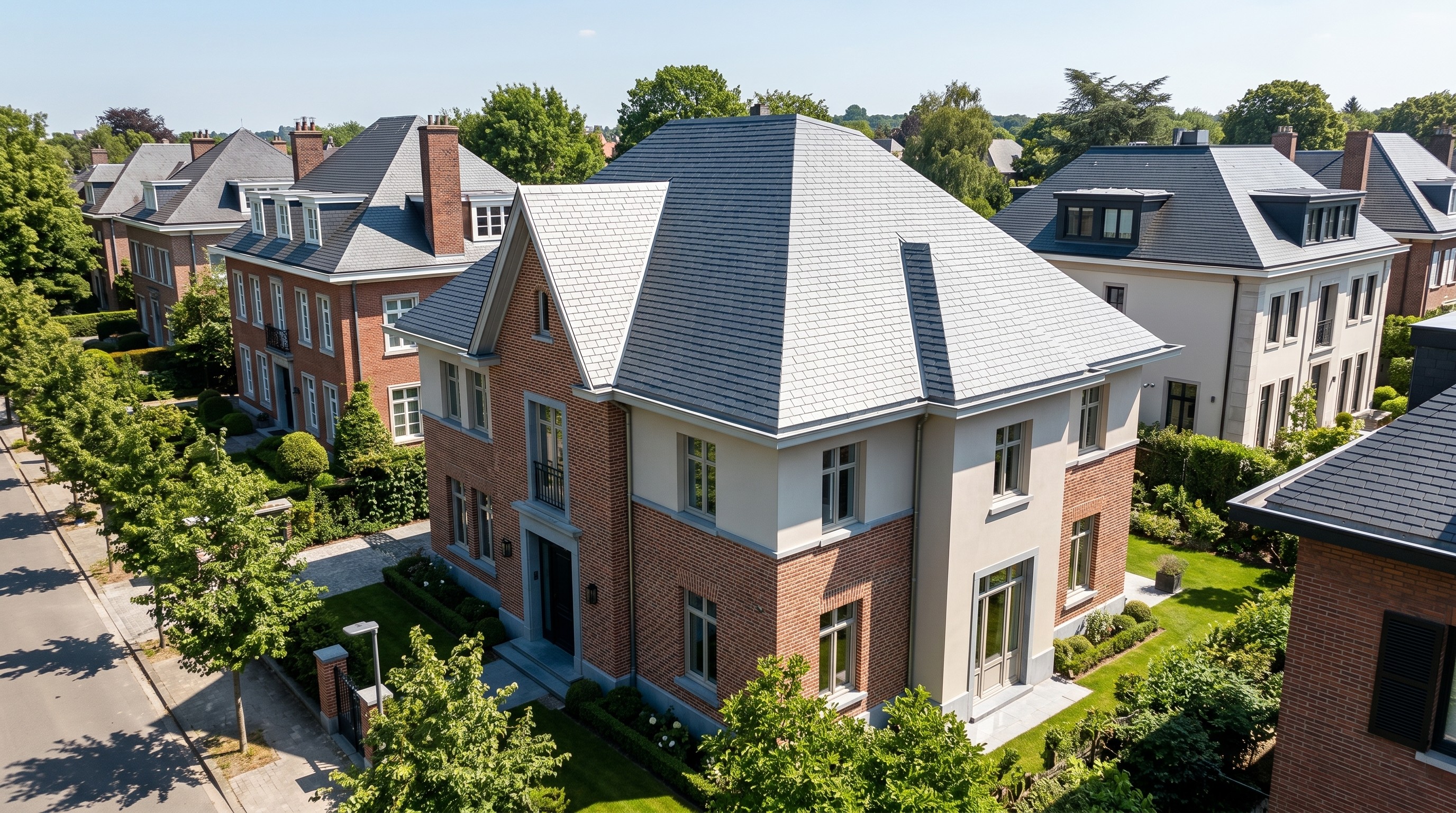 Résultat d'une rénovation toiture à Woluwe-Saint-Pierre