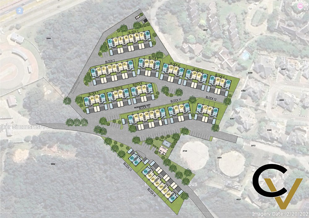 Castleton Villas SDP Site Plan