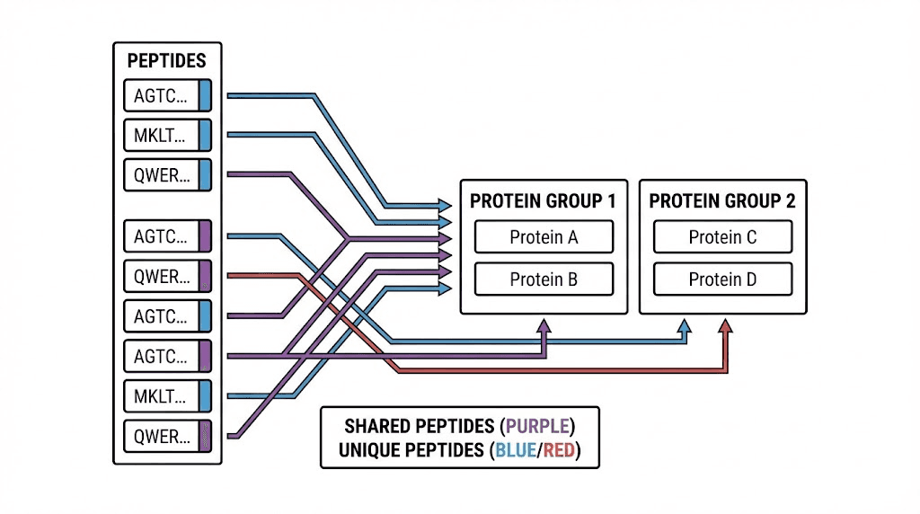Protein inference problem in mass spectrometry proteomics