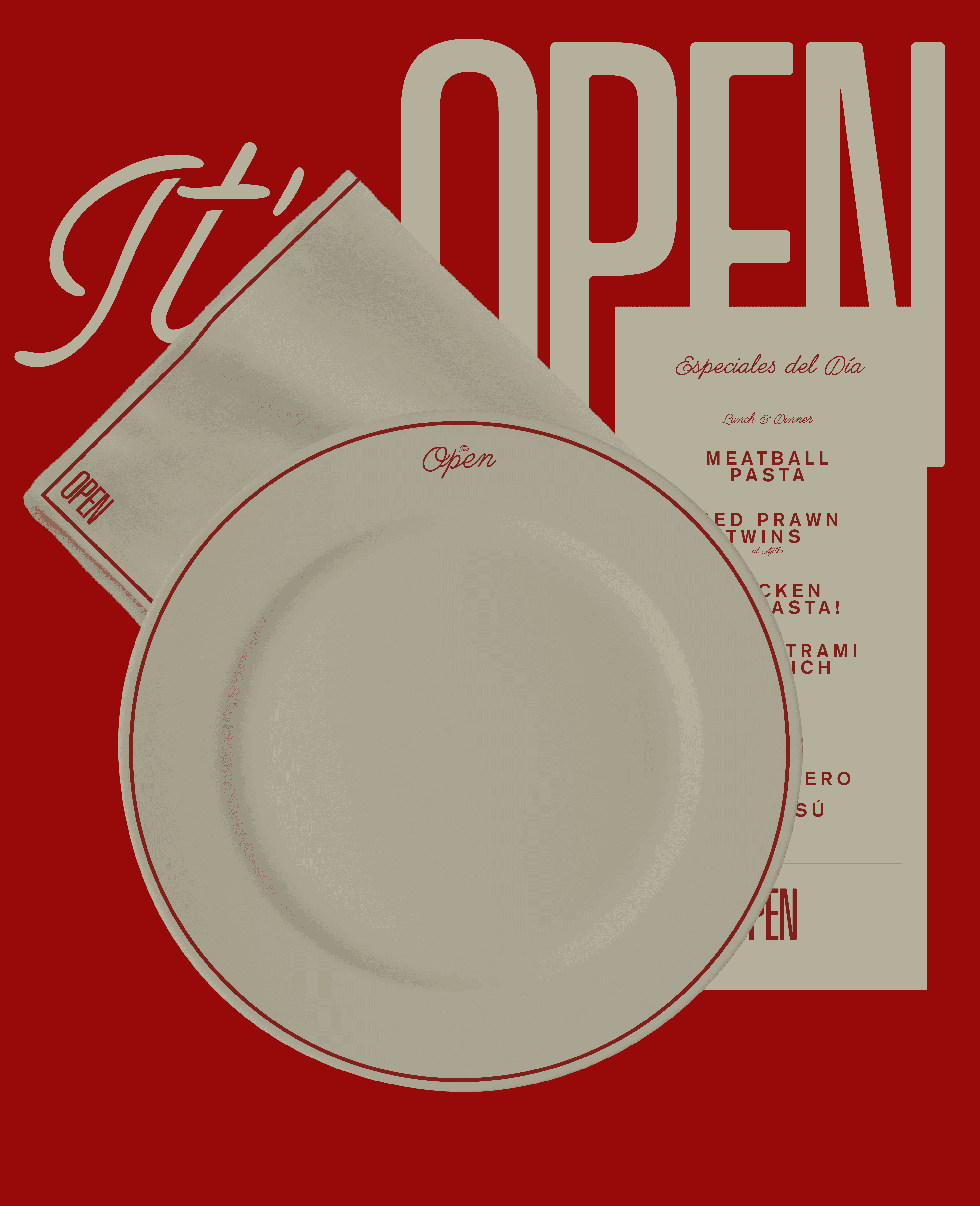 Food service brand design
