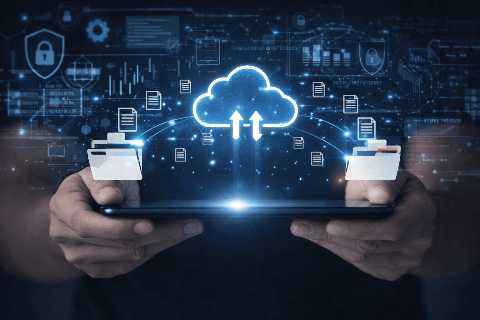 a bunch of blue wires connected to each other