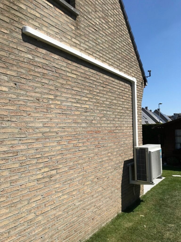 Realisatie door Klimacalor in Gent airconditioning warmtepompen vloerverwarming en warmtepompboiler