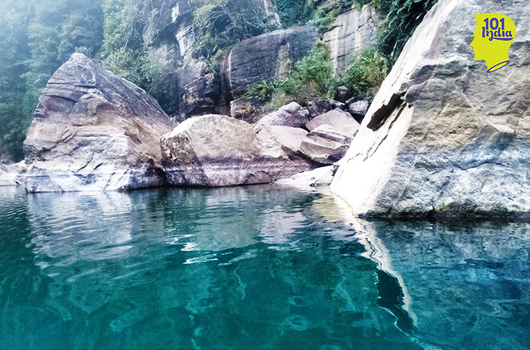 The nooks and corners of the river during the boatride
