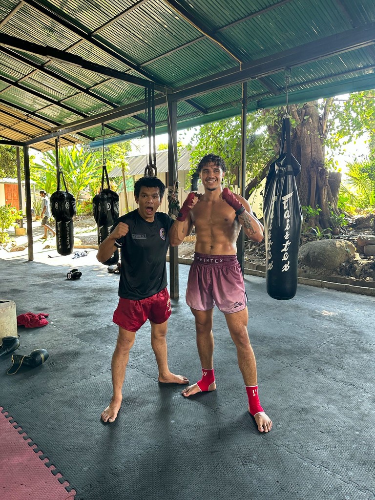 Muay Thai Travels client Mikey from London