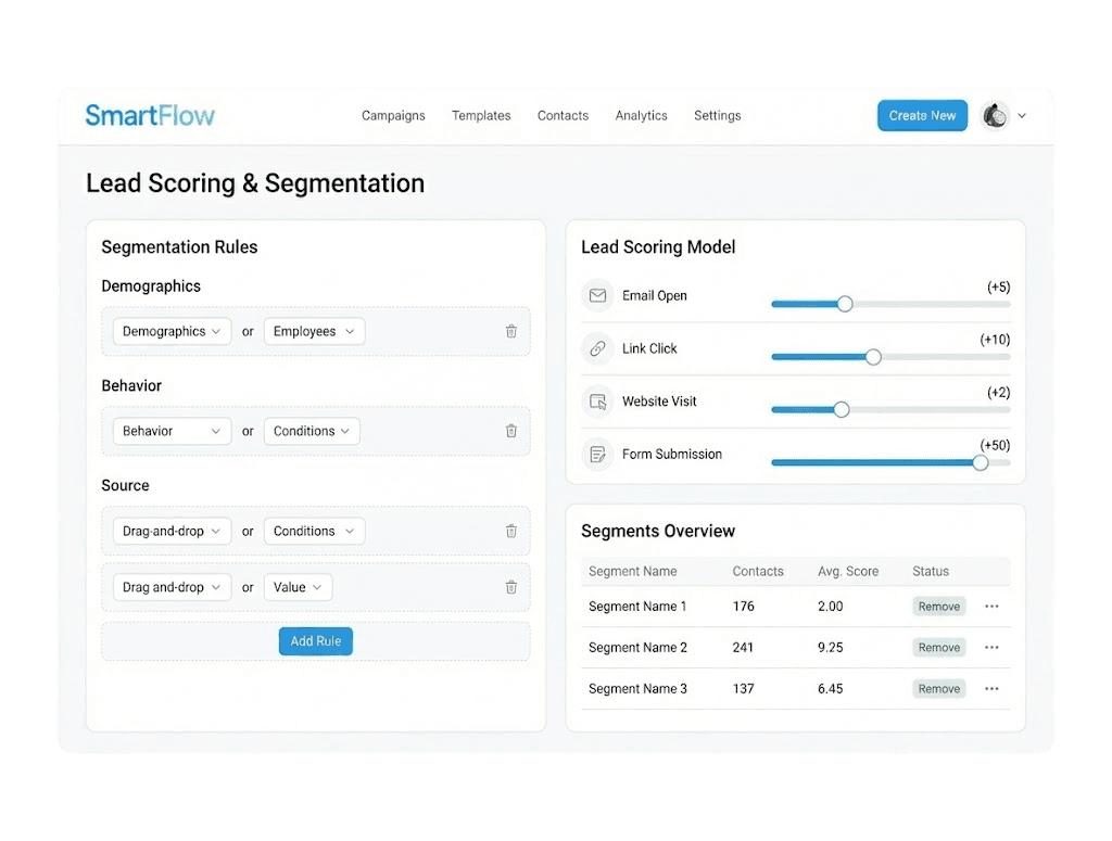 Lead Scoring & Segmentation