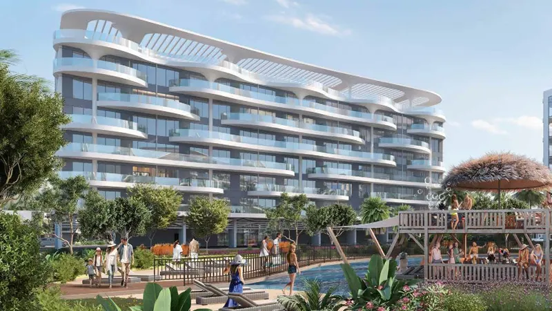 Damac lagoon views building