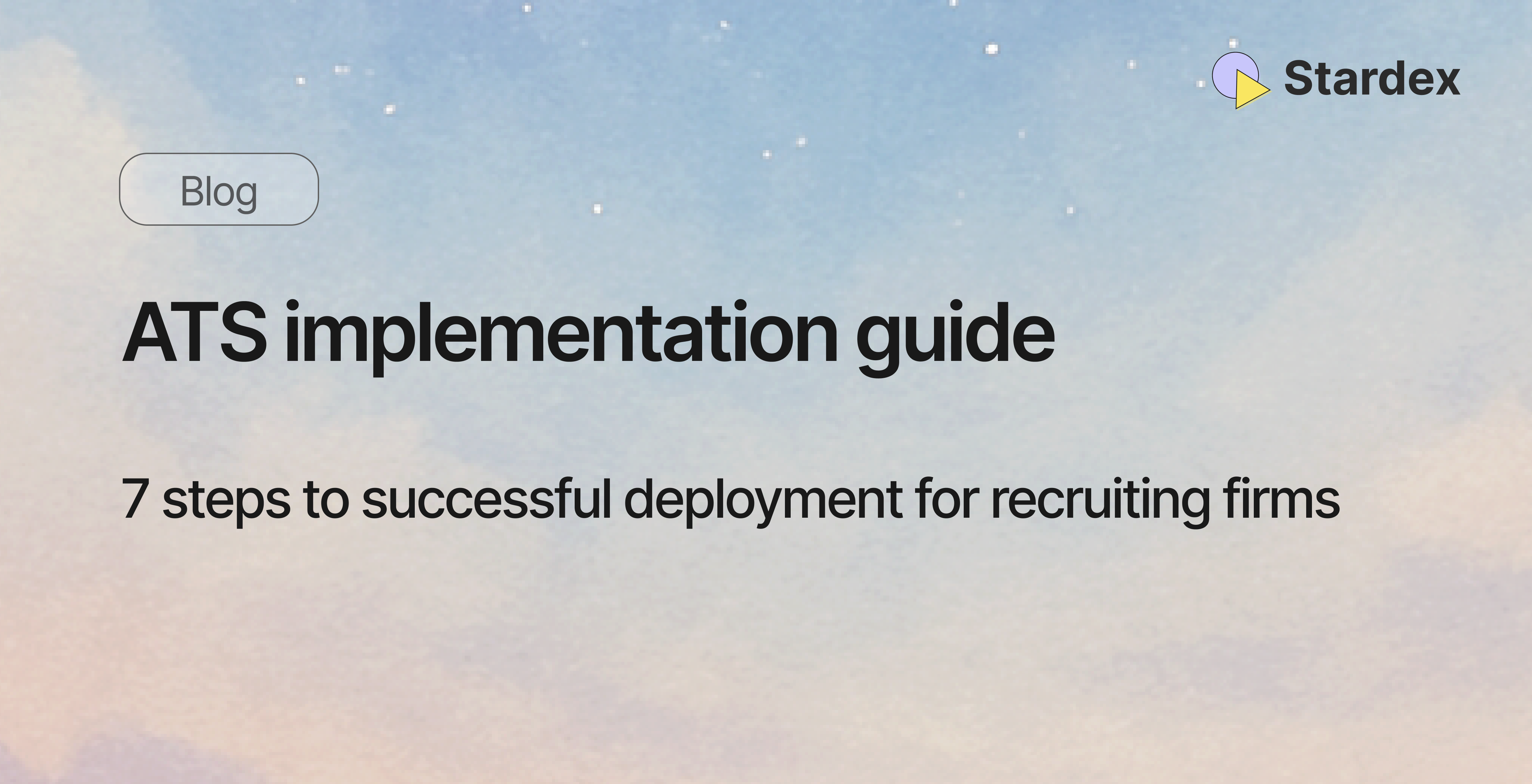 ATS Tool Deployment and AI Recruitment Software