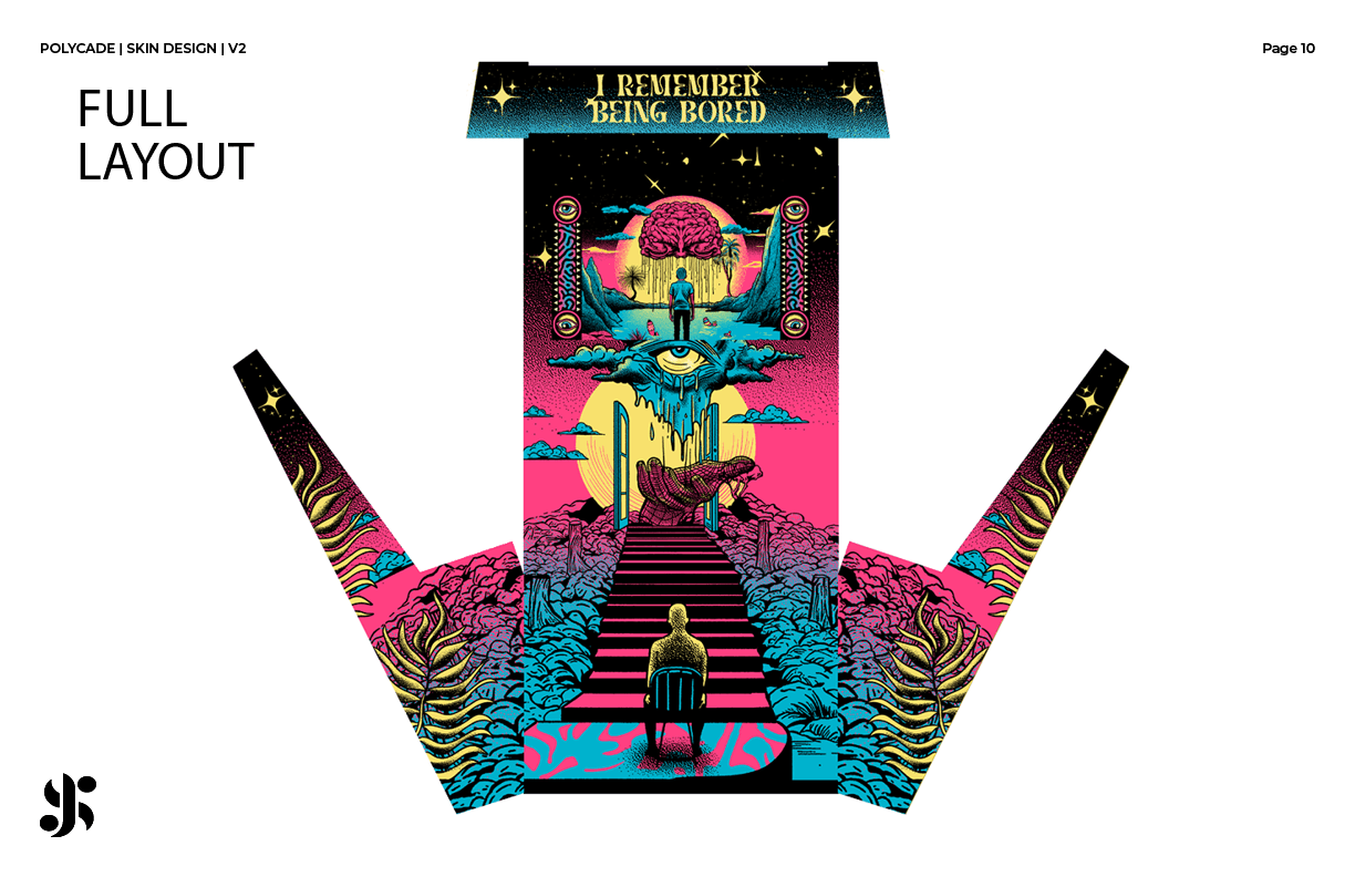 Band of Horses mockup concepery poster design