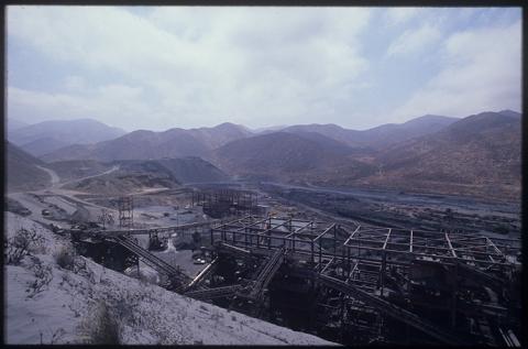 Mina y planta de fierro Romeral de CAP.