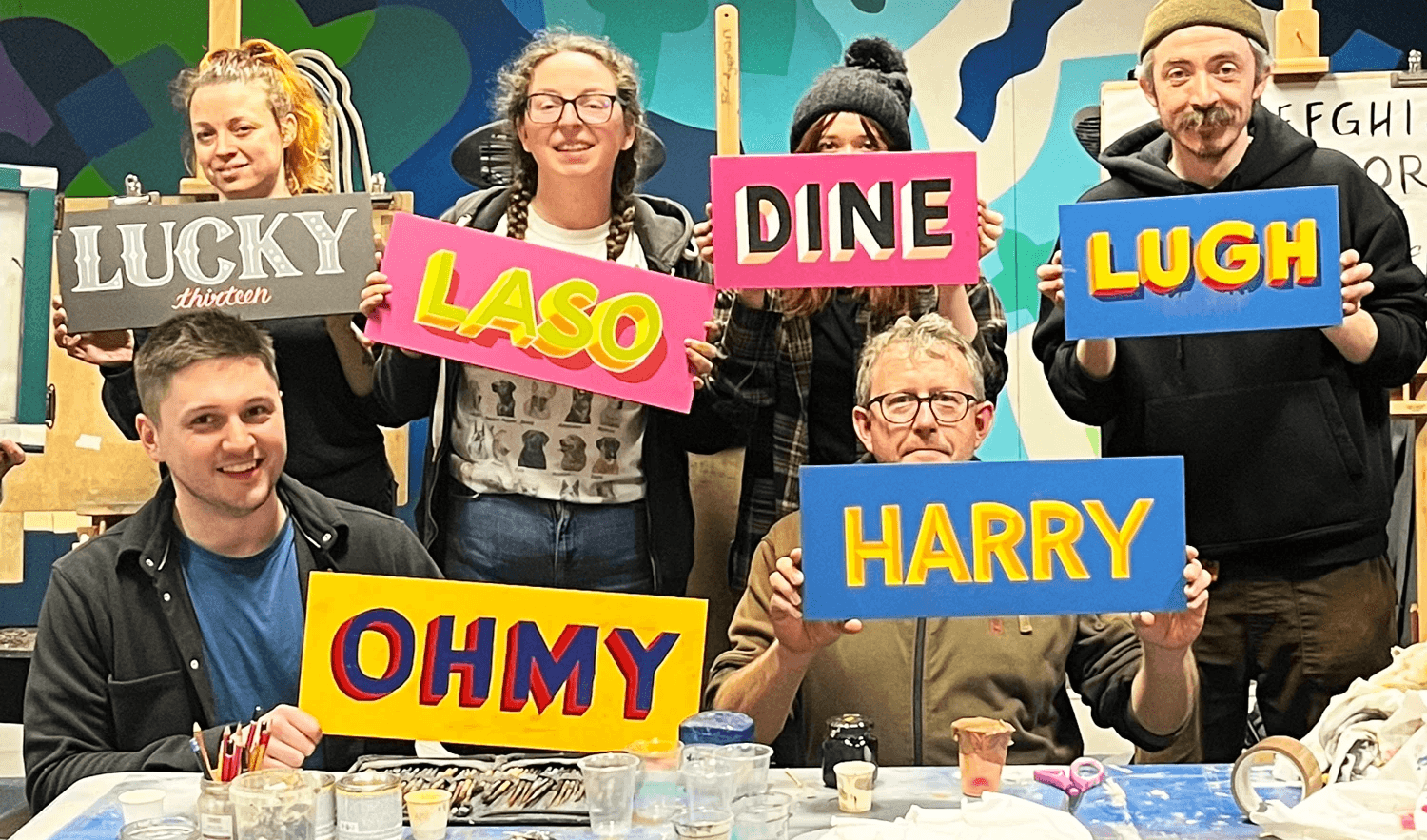 Sign Painting Workshop Flux