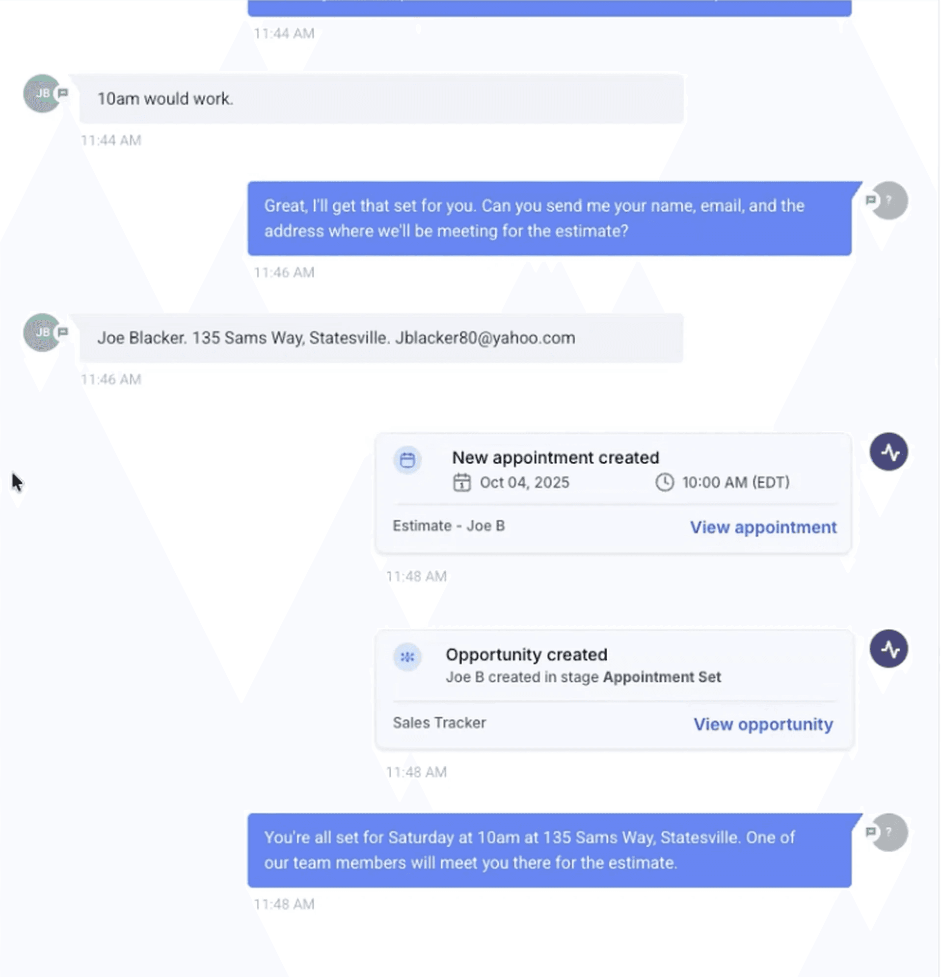 An image of Freelio's budget ui